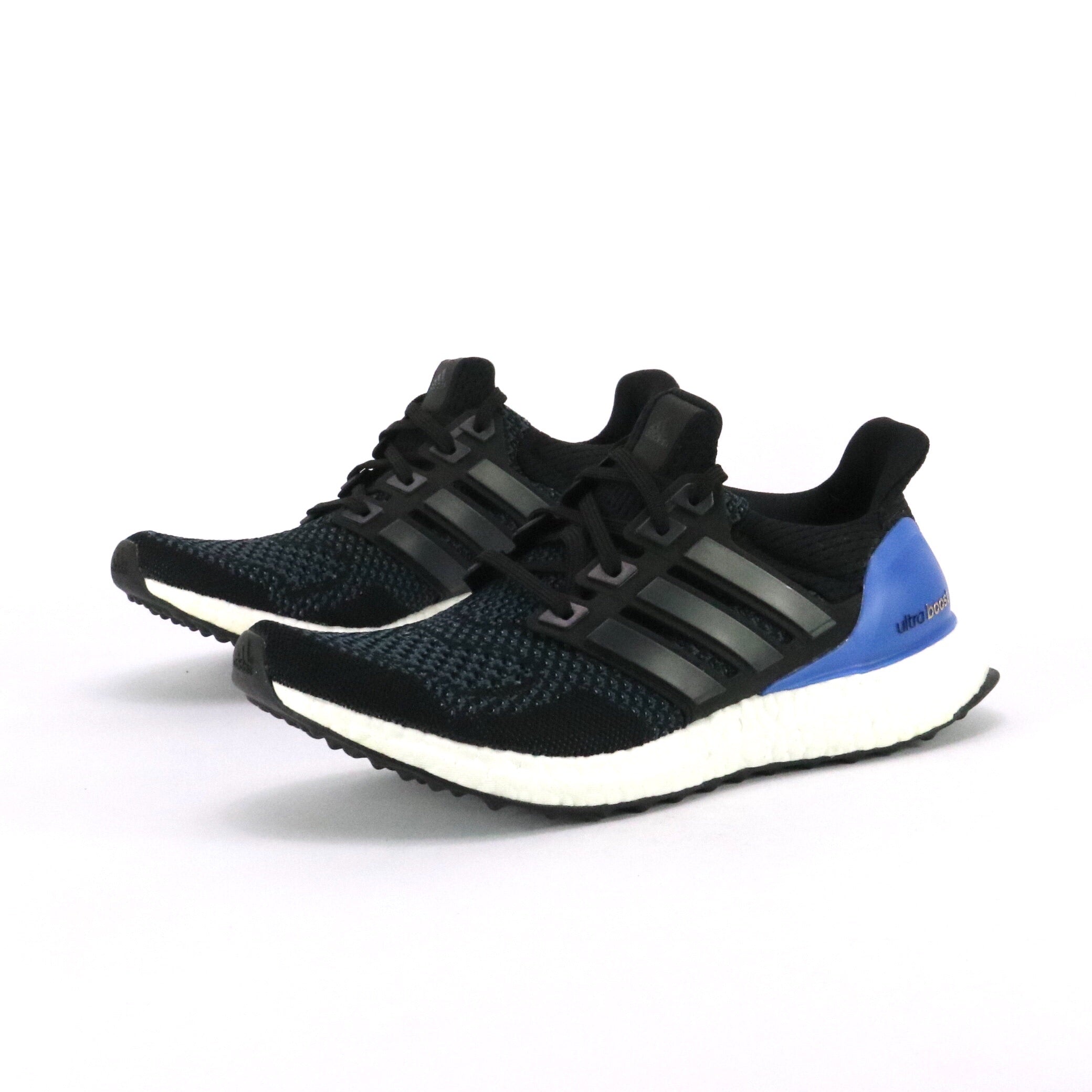 Adidas Ultra Boost 1.0 Youth Running Shoes 'OG' Core Black Blue - Lightweight Comfort for Kids' Sports & Daily Wear