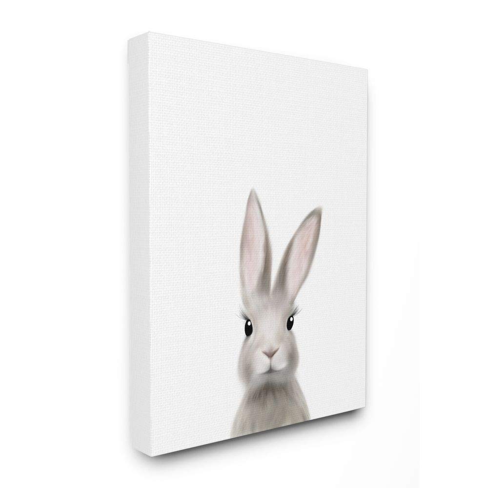 Adorable Baby Bunny Animal Painting for Kids - Perfect for Nursery Decor, Children's Room Art & Gifts