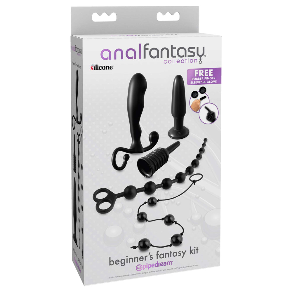 Anal Fantasy Collection - Beginner's Fantasy Kit for Couples | Sensual Massage & Intimate Play Accessories | Perfect for Romantic Evenings & Spicing Up Your Love Life
