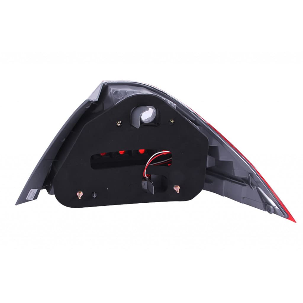 ANZO LED Tail Lights for Honda Accord 2006-2007 - Red/Clear Design | 221143 | Upgrade Your Car's Rear Lighting for Enhanced Safety & Style