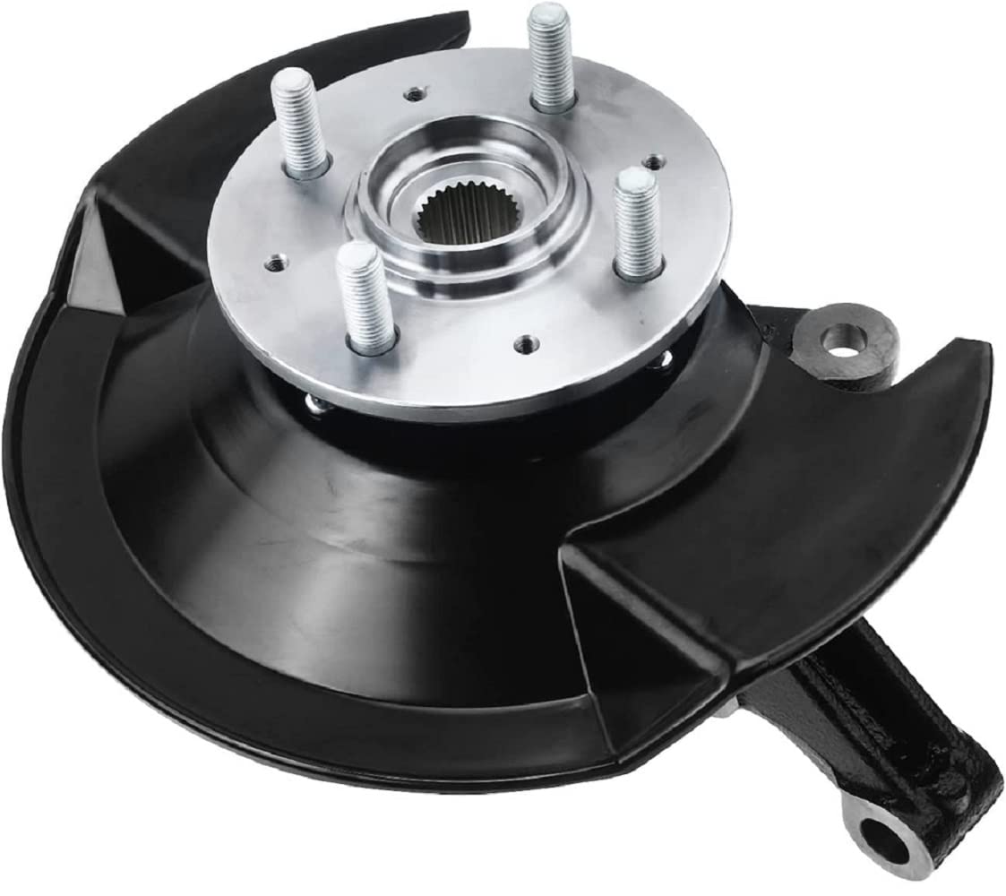 2003-2005 Honda Civic 1.7L Steering Knuckle & Wheel Hub Bearing Assembly - Front Right Passenger Side Replacement Part for CNG & Petrol Models - Perfect for Suspension Repair & Maintenance