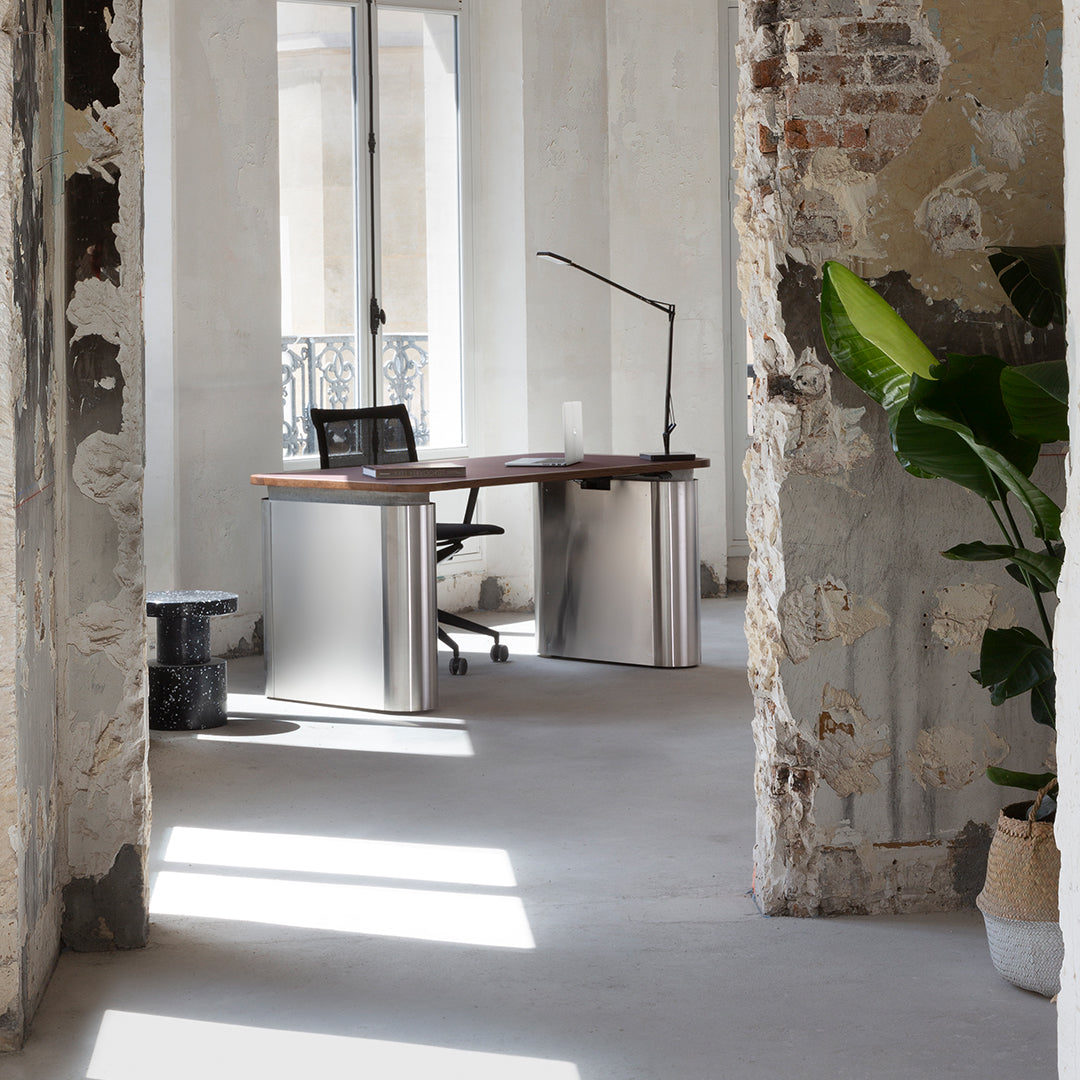 Simon Legal Bit Stool by Normann Copenhagen - Modern Minimalist Bar Stool for Kitchen, Dining & Home Decor