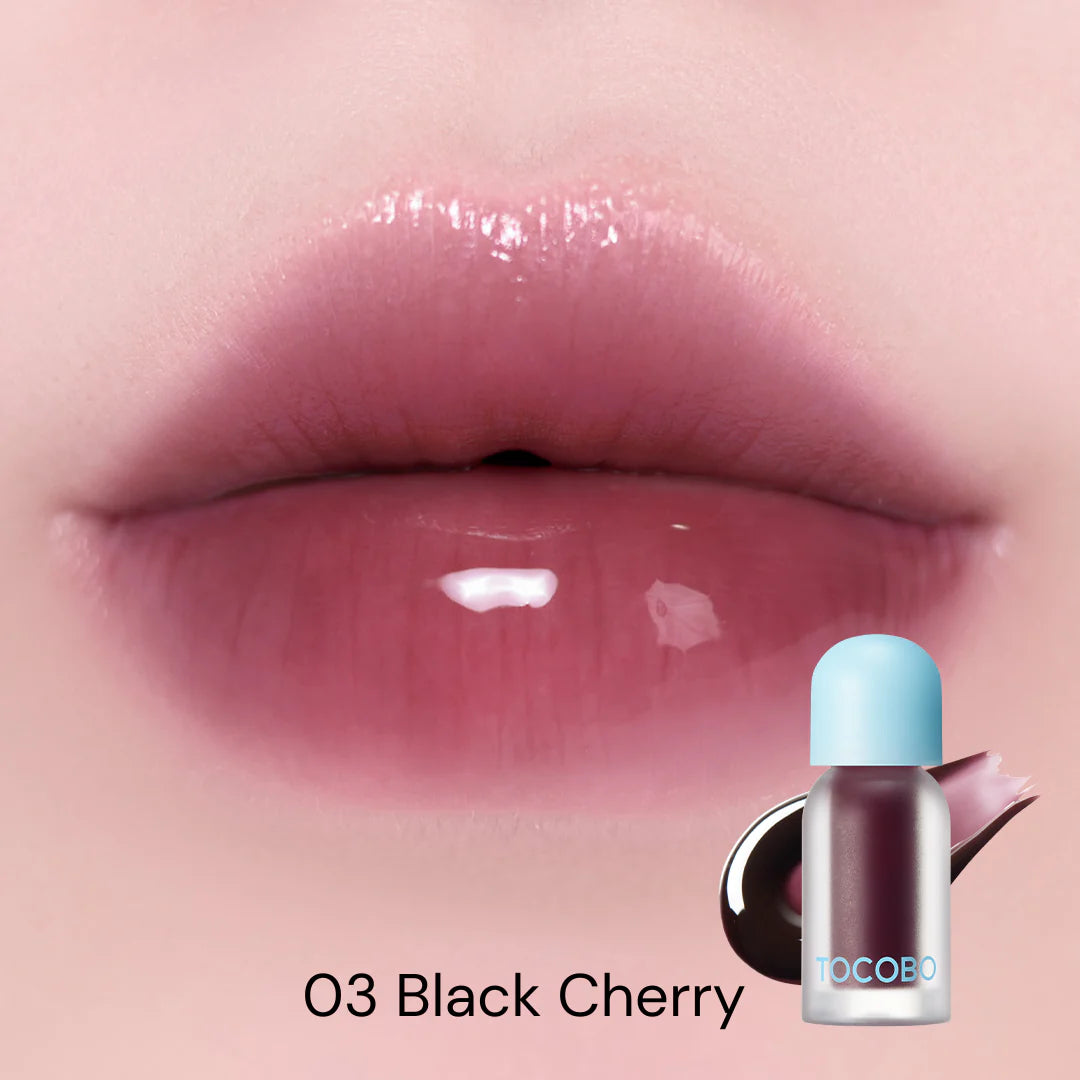 Tocobo Juicy Berry Lip Oil - Plumping & Hydrating Gloss for Fuller Lips | Perfect for Daily Moisture & Night Care