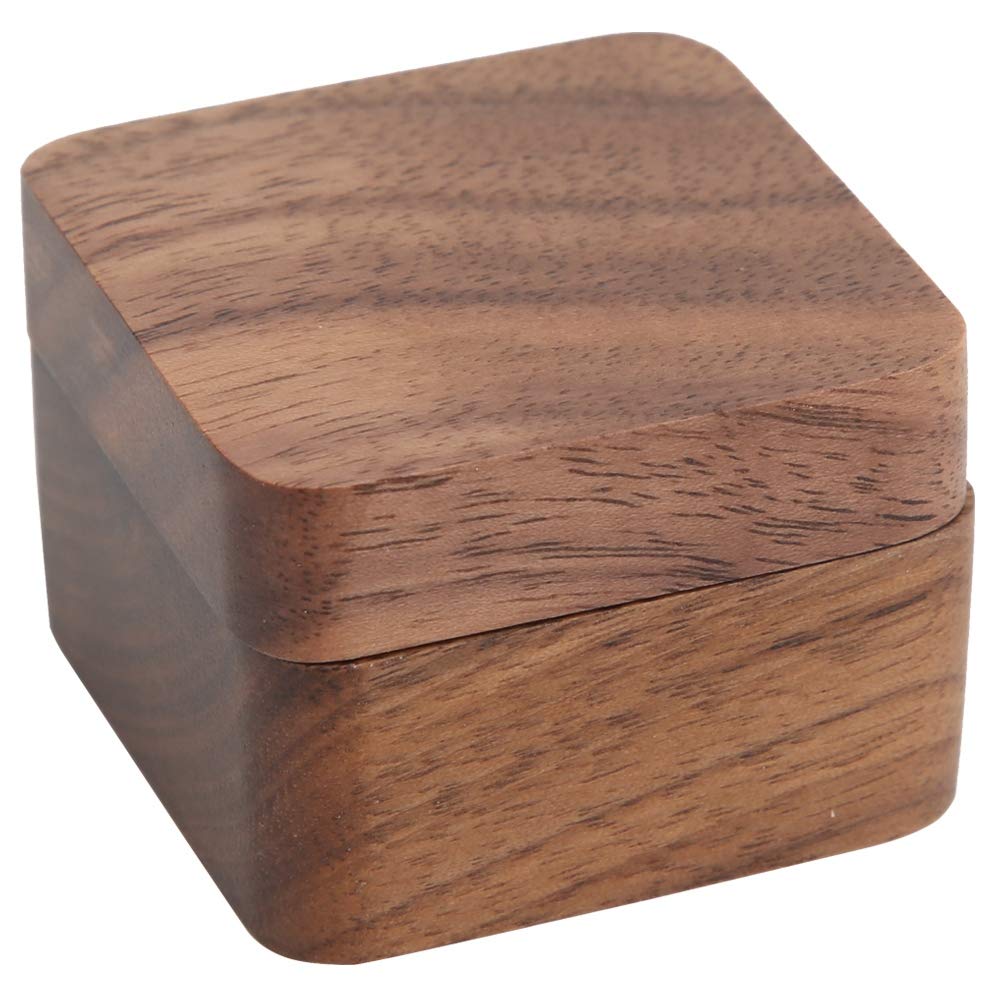 Premium Acacia Wood Guitar Pick Case - Durable Plectrum Storage Box for Guitar Accessories | Perfect for Musicians, Collectors & Travel Use