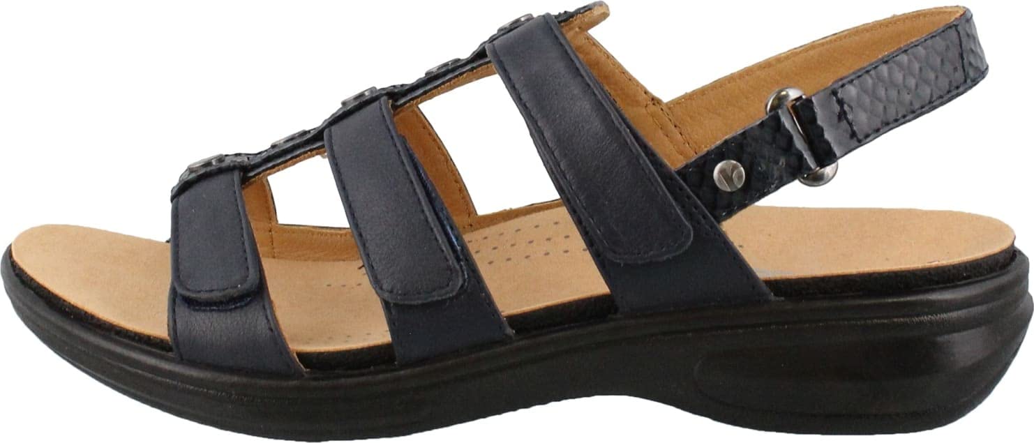 Revere Women's Toledo Leather Sandals - Comfortable Handmade Sandals for Summer, Beach & Casual Outings