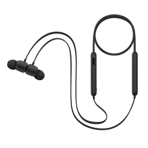 Beats Flex Wireless Bluetooth Earphones - Black | Noise Isolating, Magnetic Earbuds with 12-Hour Battery for Gym, Running & Commuting
