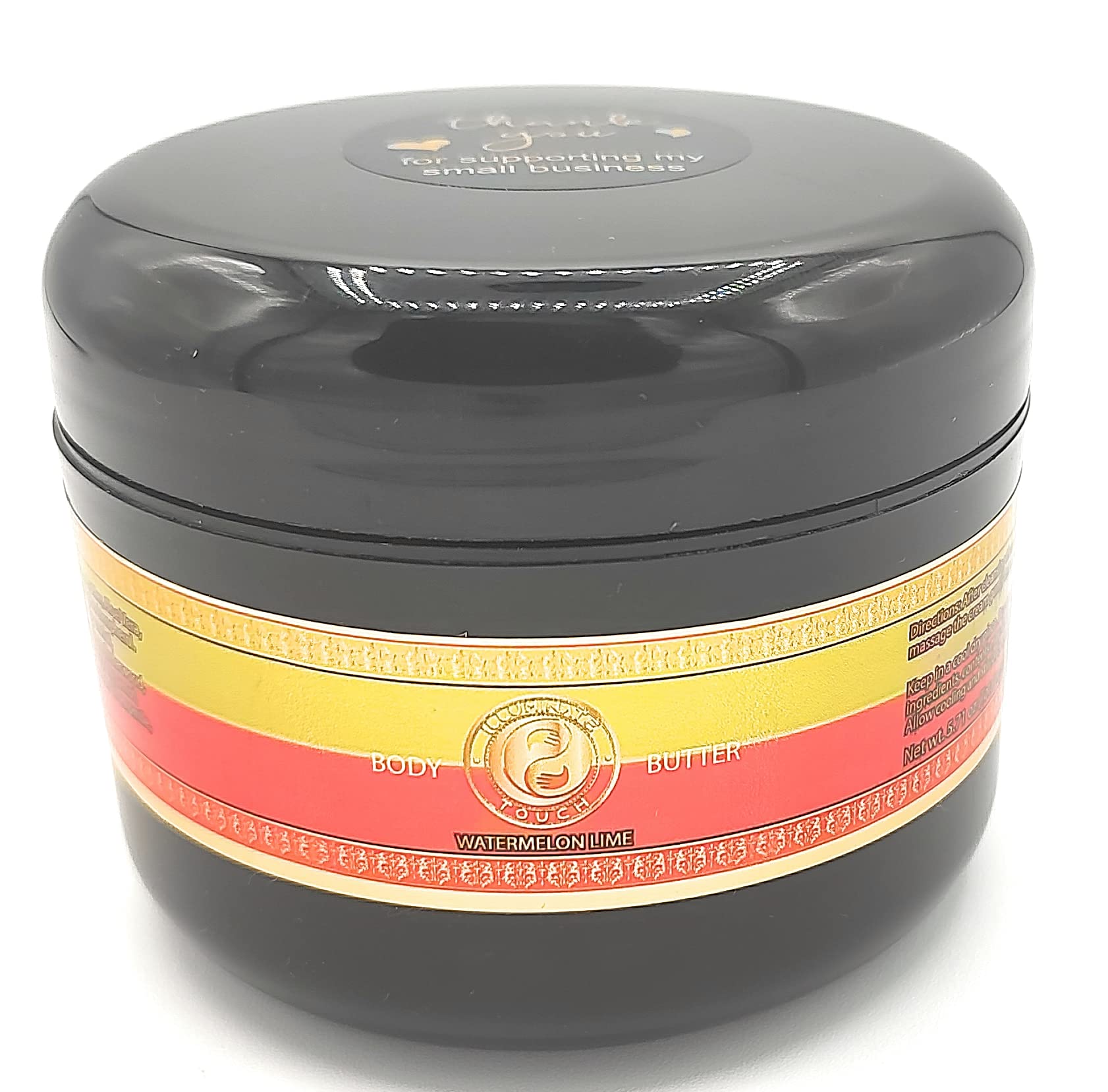 Moisturizing Body Butter - Watermelon Lime Scent, 8 oz | Ultra Hydrating Skin Care for Dry & Sensitive Skin | Perfect for Daily Use, After Shower & Spa Nights