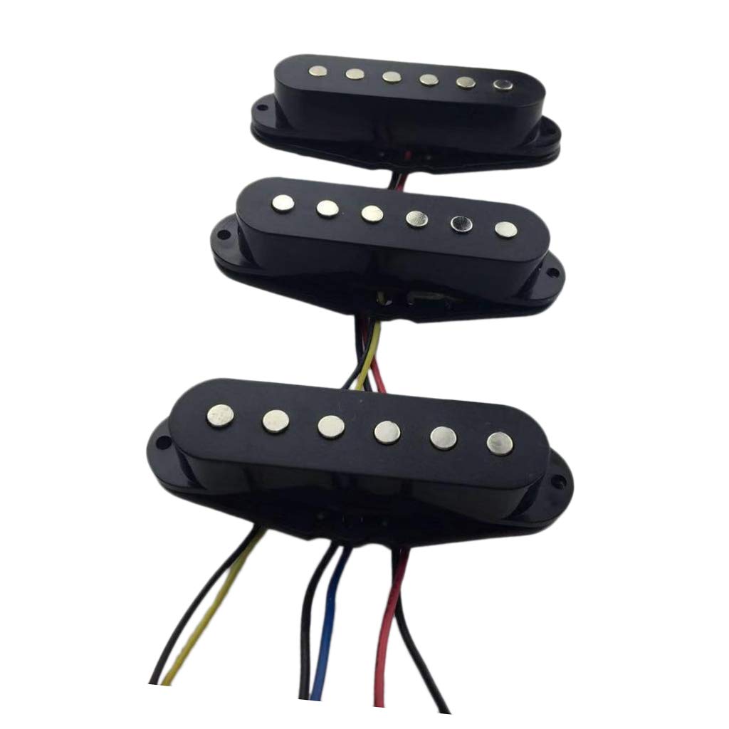 Premium Single Coil Guitar Pickup Set - Neck, Middle & Bridge Position for Stratocaster & Telecaster | Perfect for Blues, Rock & Country Music Performances