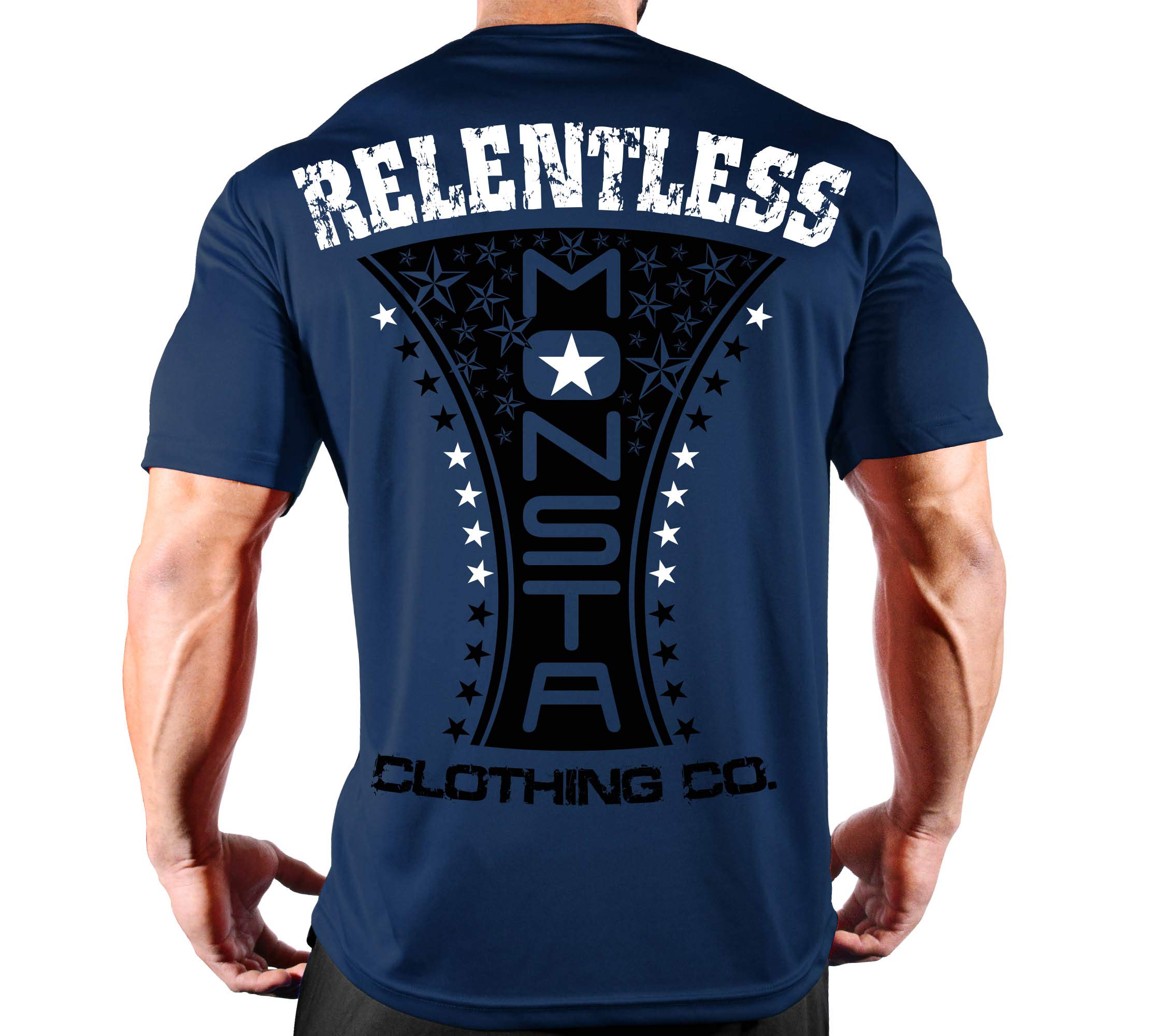 Relentless Men's Bodybuilding Workout Gym T-Shirt - Premium Fitness Apparel for Weightlifting, Powerlifting & Gym Training