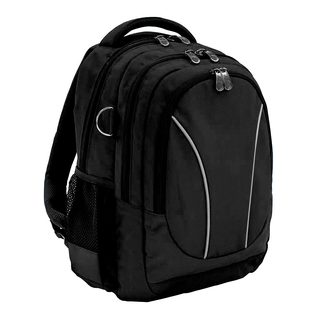 Anatomic Medium Backpack with Reflective Strips - Lightweight Laptop Backpack for School, Work & Travel - Water-Resistant & Ergonomic Design for Daily Commute & Outdoor Activities
