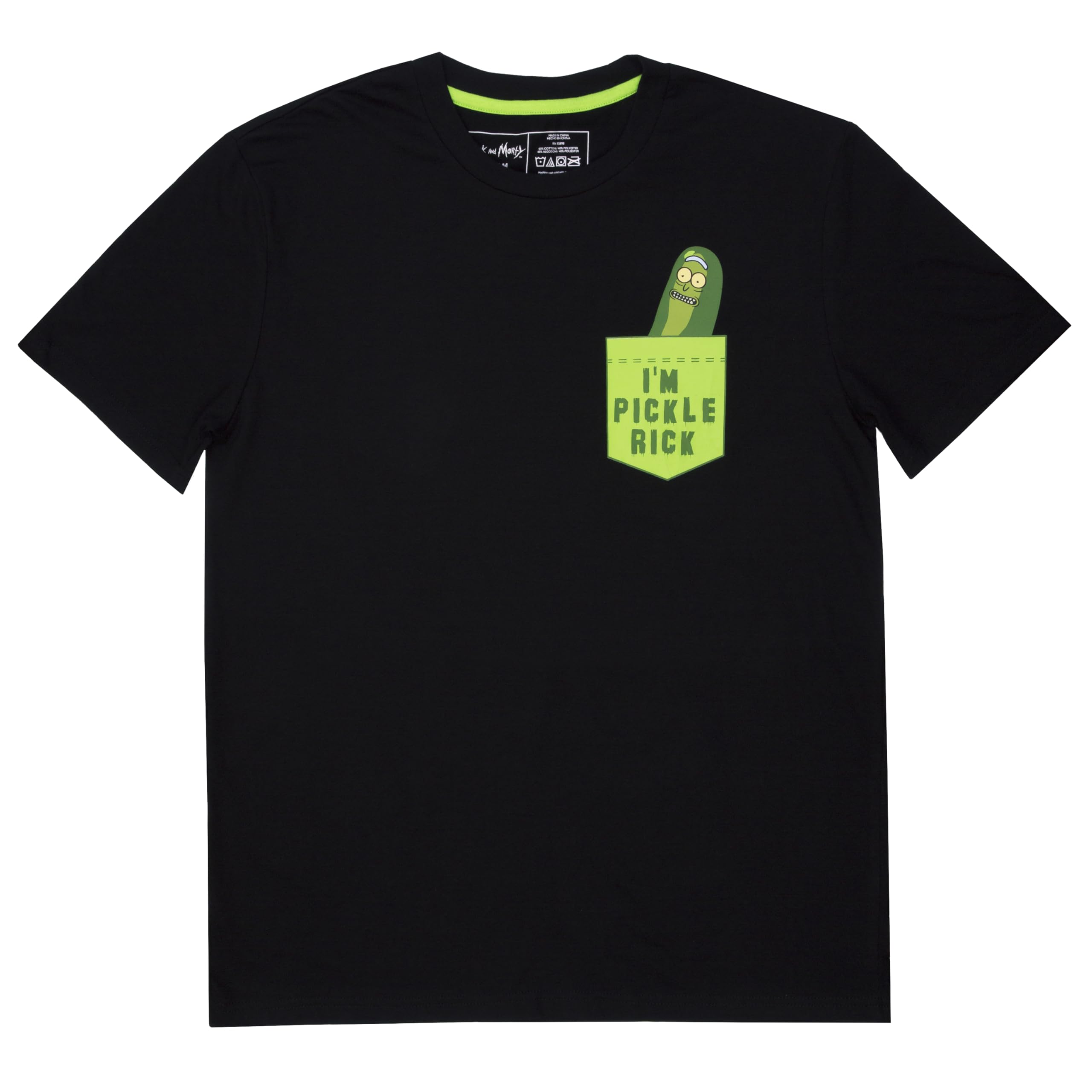 Rick and Morty Men's Lounge Set - T-Shirt, Pants & Socks Gift Box (Multiple Prints, Sizes S-XL) | Comfortable Pajama Set for TV Watching, Gaming & Relaxing at Home