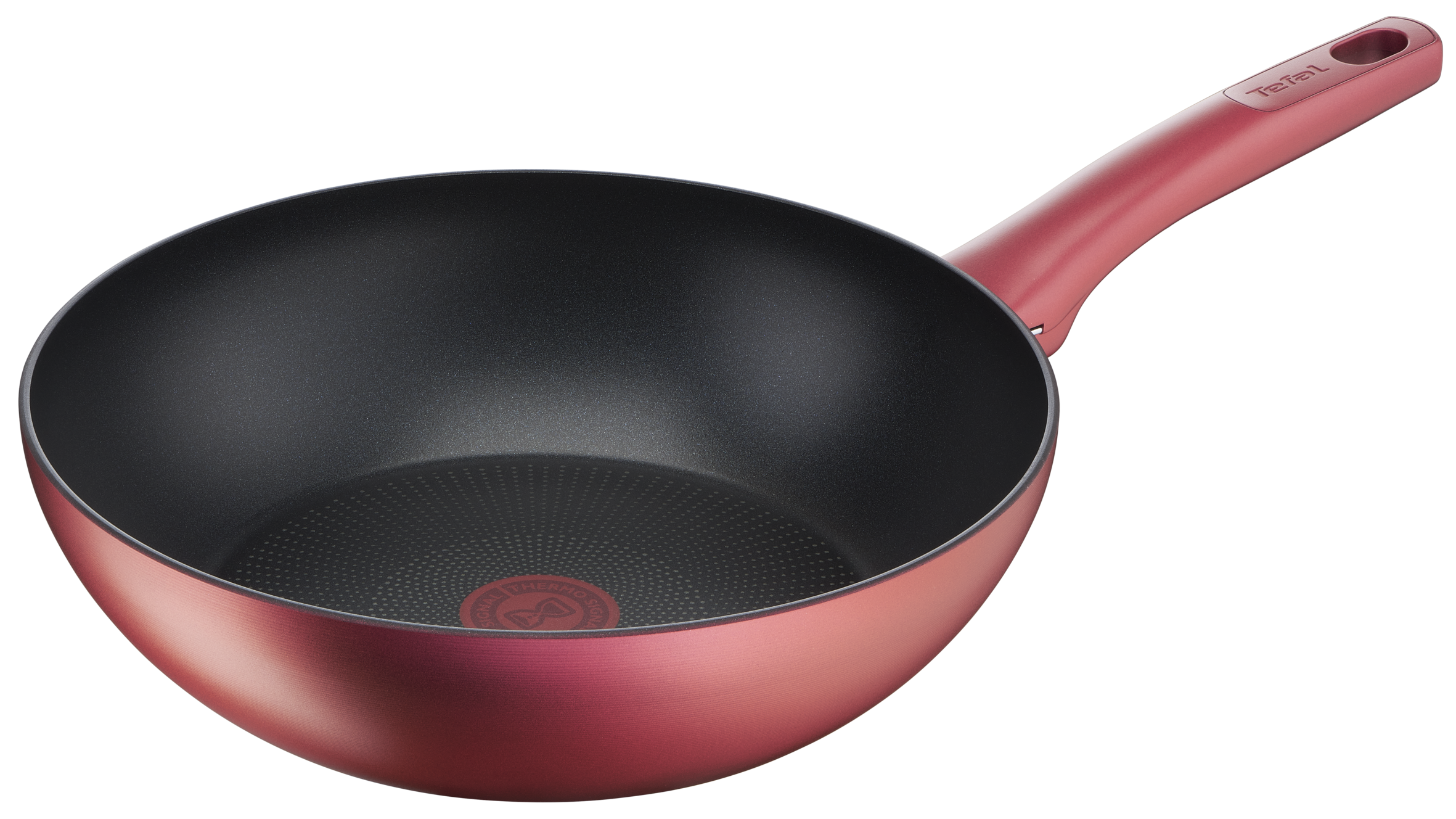 Tefal Perfect Cook Non-Stick Induction Wok Pan 28cm - Professional Stir Fry Pan for Gas, Electric & Induction Cooktops - Ideal for Asian Cooking, Stir-Frying & Deep Frying