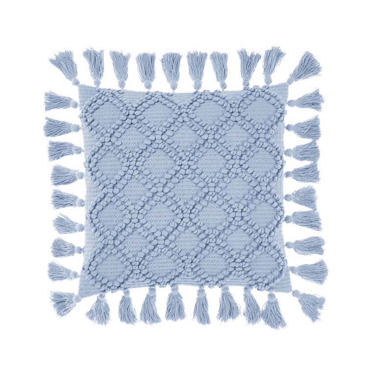 Circlet Sky Square Filled Cushion - Comfortable Decorative Throw Pillow for Sofa, Bed & Home Decor - Perfect for Living Room, Bedroom and Nursery