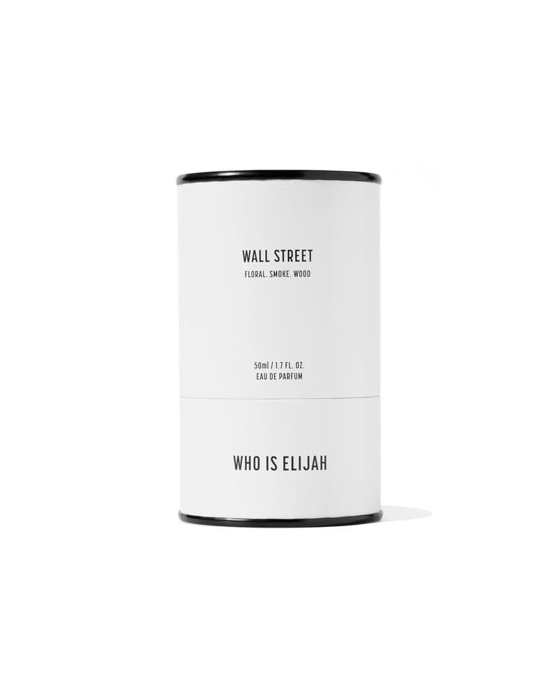 Wall Street Unisex Eau de Parfum - Smoky Woody Cologne for Men & Women with Rose, Raspberry & Oud Notes - 1.7 Fl Oz Luxury Perfume Gift Set - Perfect for Office, Date Night & Special Occasions