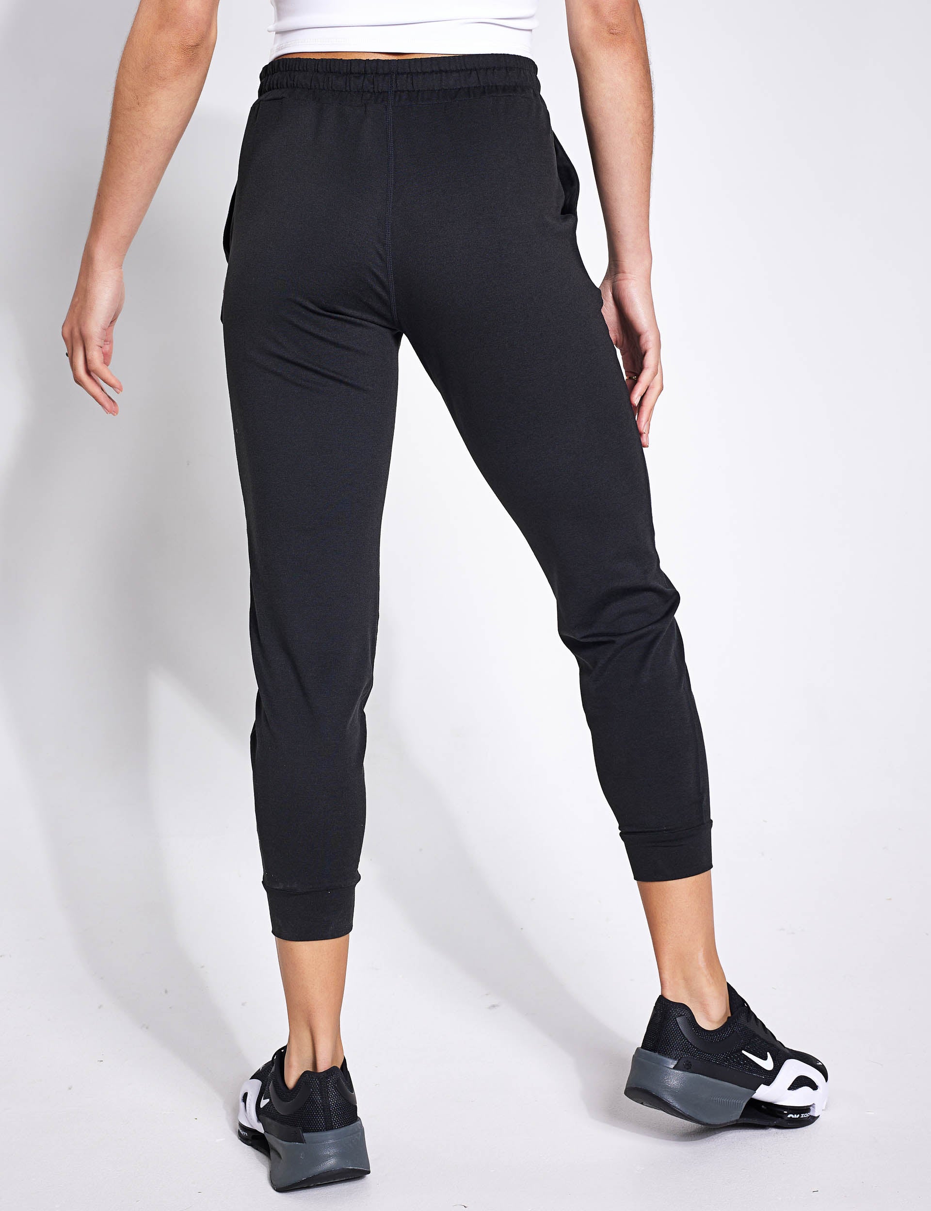 High-Performance Jogger Pants for Men & Women - Black Heather | Moisture-Wicking, Breathable & Comfortable for Running, Gym, Yoga & Casual Wear