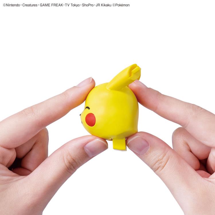 Bandai Quick Model #16 Pokemon Pikachu Sitting Pose Model Kit - Perfect for Collectors, Gifts & Anime Fans - Great for Display, DIY Projects & Pokemon Themed Decor