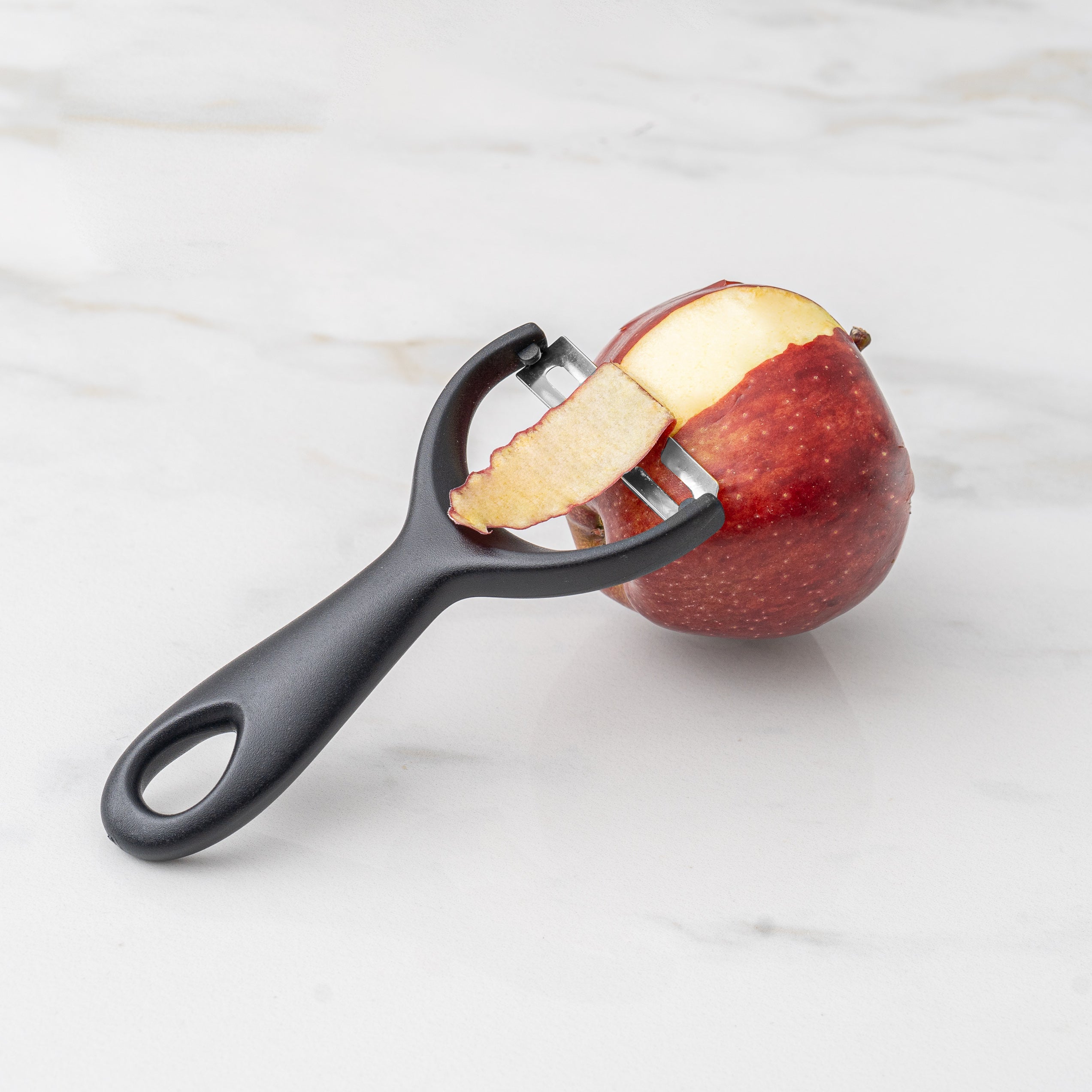 Stainless Steel Citrus Peeler - Easy to Use Kitchen Tool for Peeling Oranges, Lemons & Grapefruits - Perfect for Juicing, Baking & Cocktail Making