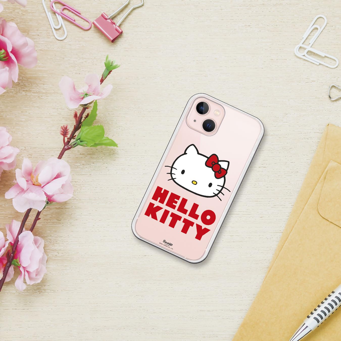 Personalized iPhone 13 Case with Hello Kitty Logo - Cute White Protective Cover for Women Girls | Perfect Gift for Birthday, Valentine's Day & Everyday Use