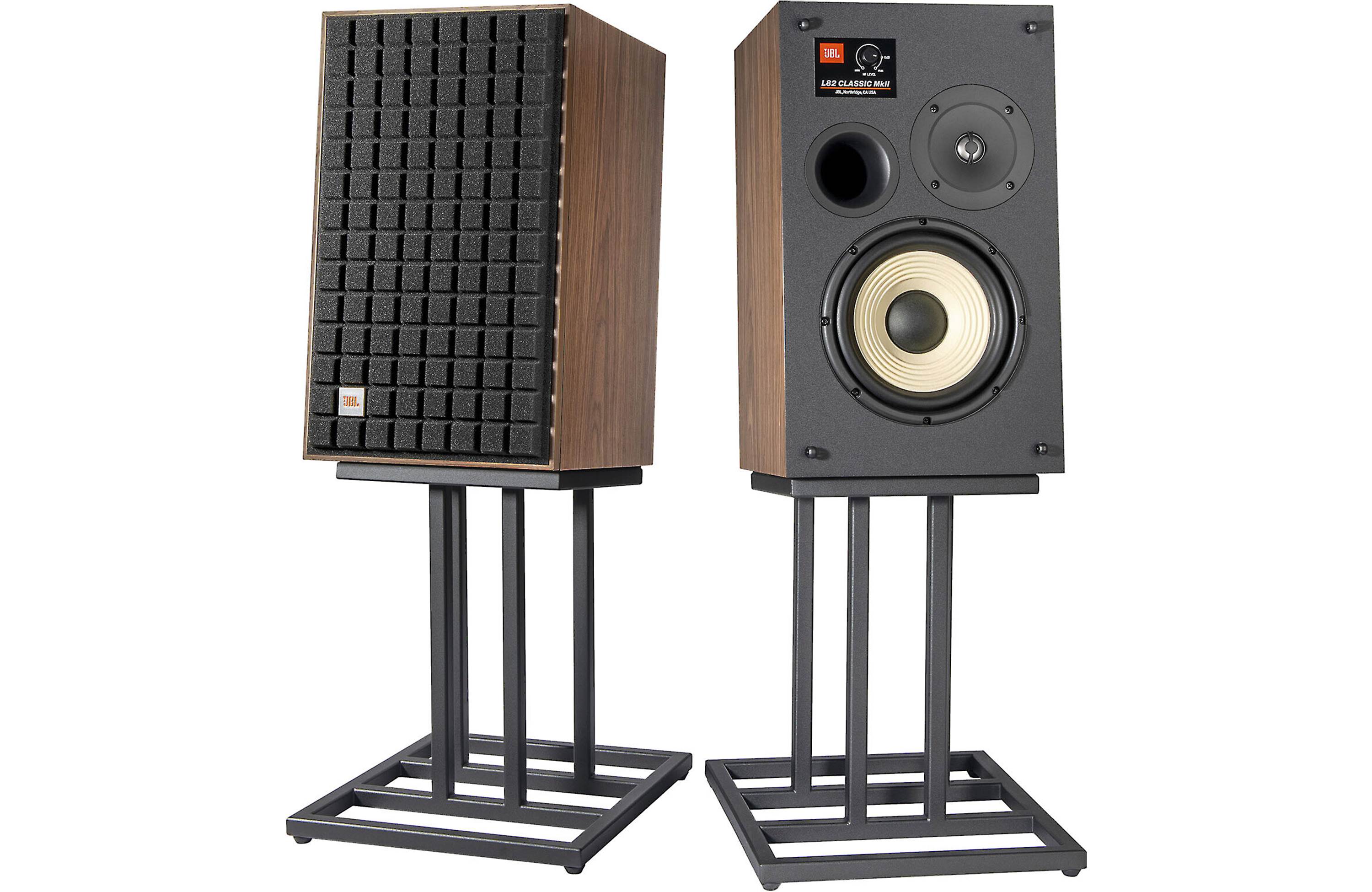 JBL L82 MKII Classic 2-Way Bookshelf Speakers (Pair) - High-Fidelity Audio for Home Theater & Music Listening - Perfect for Living Rooms, Studios & Audiophile Setups