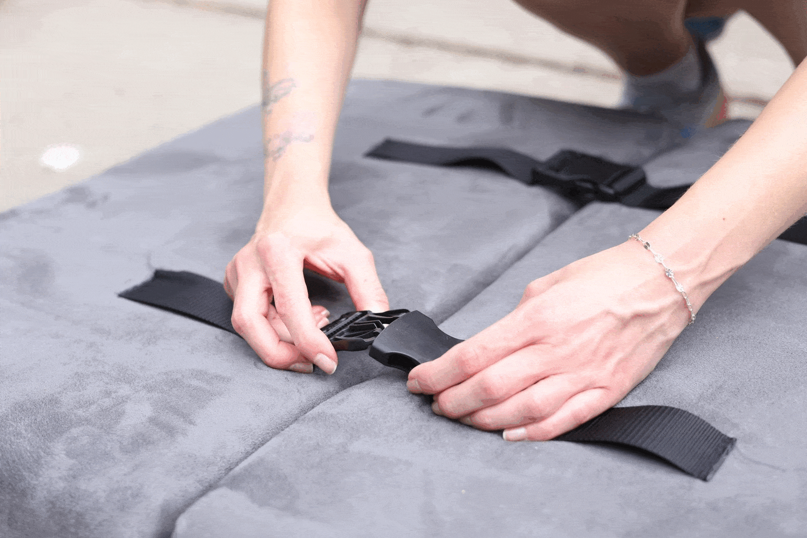 Portable Travel Bed - Lightweight & Compact Folding Mattress for Camping, Road Trips & Guest Sleepovers | Perfect for Outdoor Adventures & Home Use