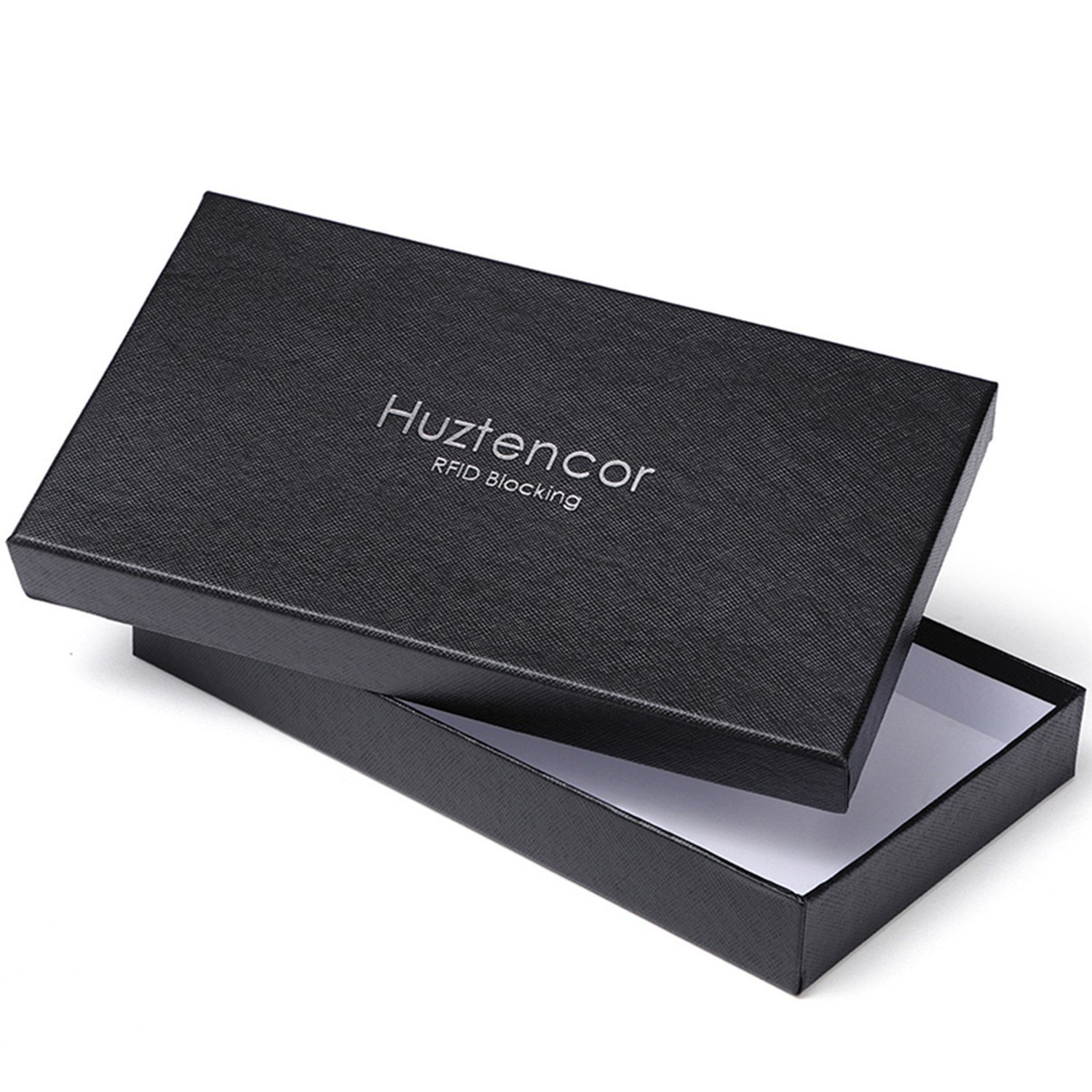 Huztencor Women's Leather RFID Blocking Credit Card Holder Wallet - Slim Card Case Purse for Everyday Use, Travel & Business (Gift Idea)