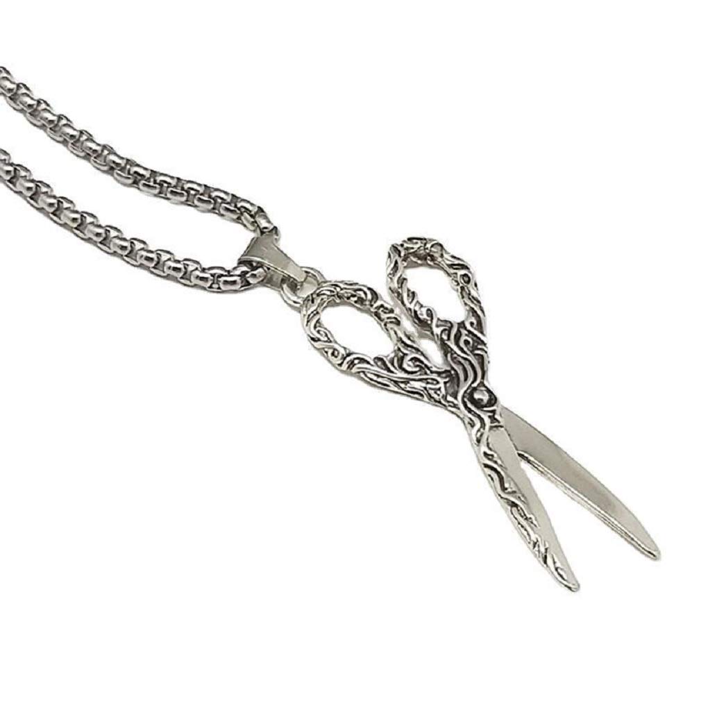 Men's Scissors Pendant Necklace - 27.6