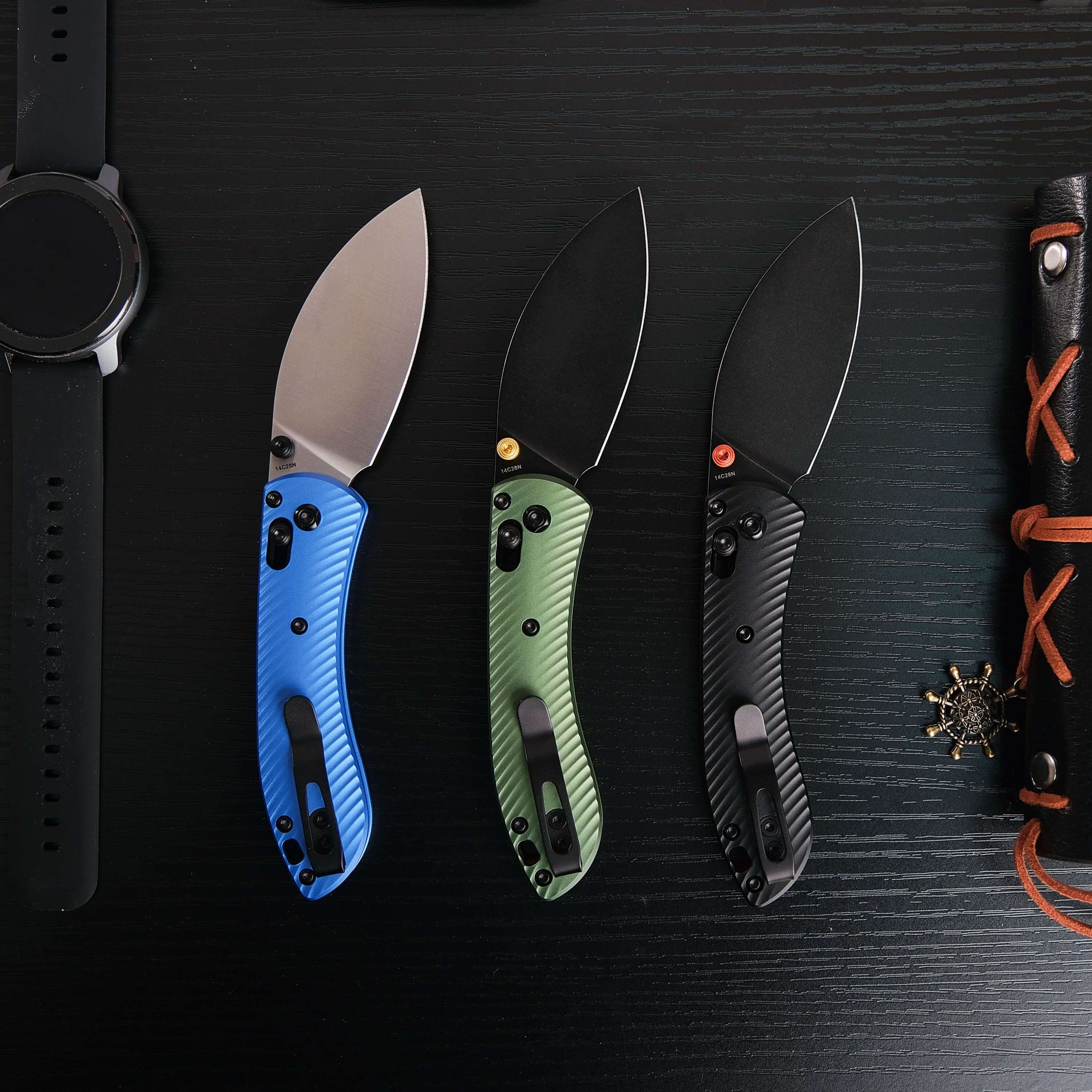 Mini Nightshade Crossbar Lock Knife - 2.6