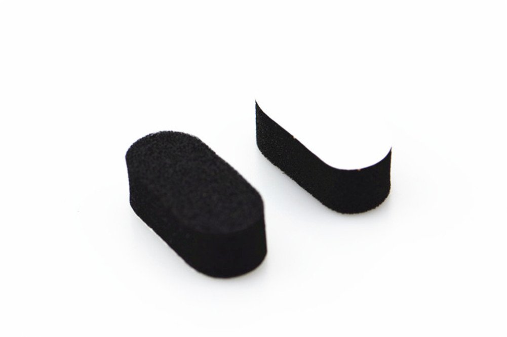 2 Pairs Black Replacement Sponge Headband Cushions for Koss Porta Pro PP Headphones - Comfortable Foam Ear Pads Repair Parts - Perfect for Music Lovers, Gamers & Travel Use