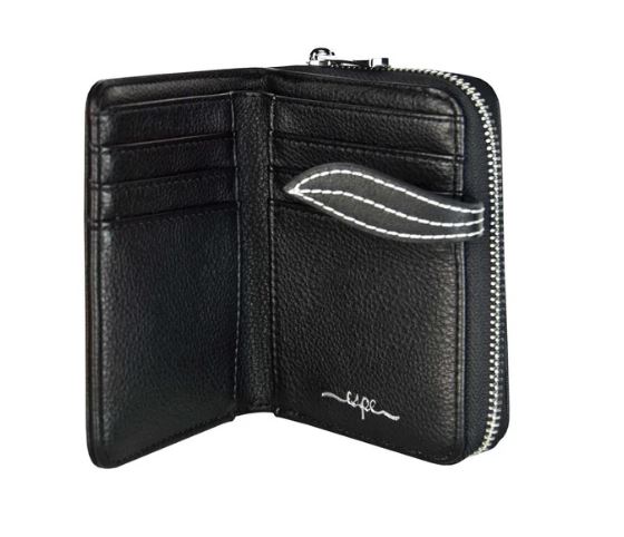 Espe Orchid Small Zip Wallet - Compact RFID Blocking Wallet for Women - Perfect for Travel, Shopping & Everyday Use