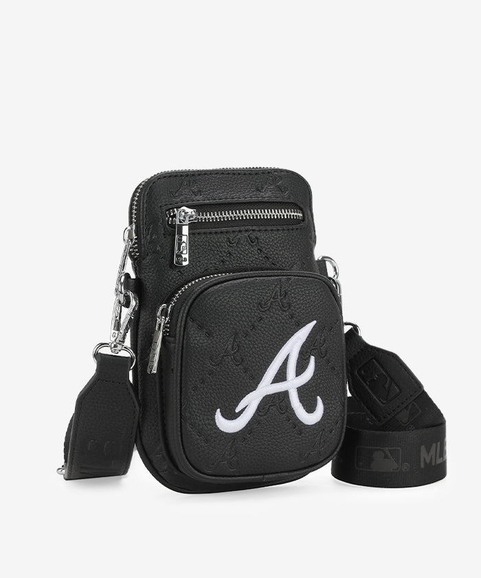Official MLB Atlanta Braves Mini Crossbody Purse for Women - Stylish Baseball Fan Bag for Games, Travel & Everyday Use