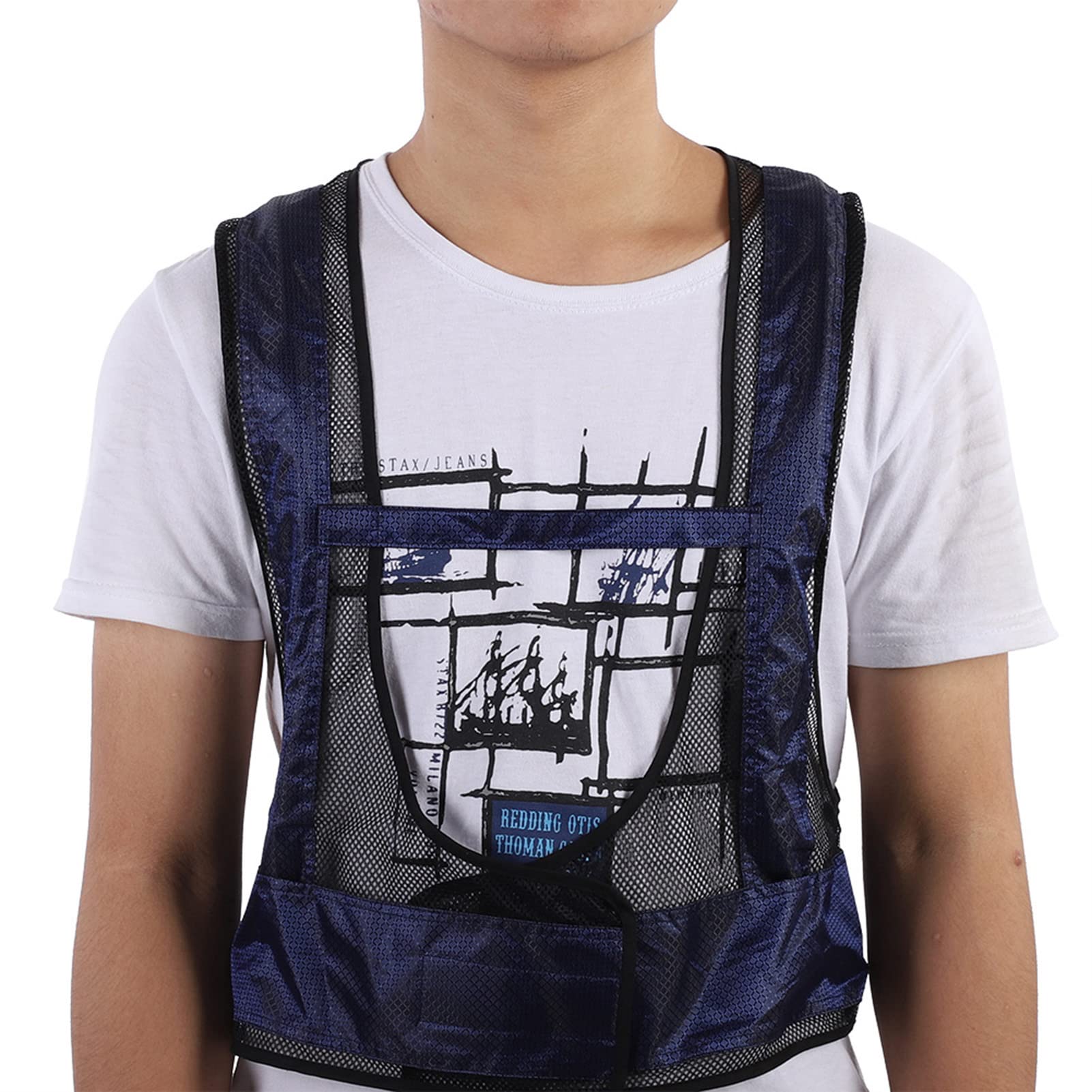 Pssopp Welding Steel Air Compressed Cooling Vest - Vortex Tube Air Conditioned Waistcoat for Industrial Work - Heat Resistant Safety Apparel for Welders & Hot Environments