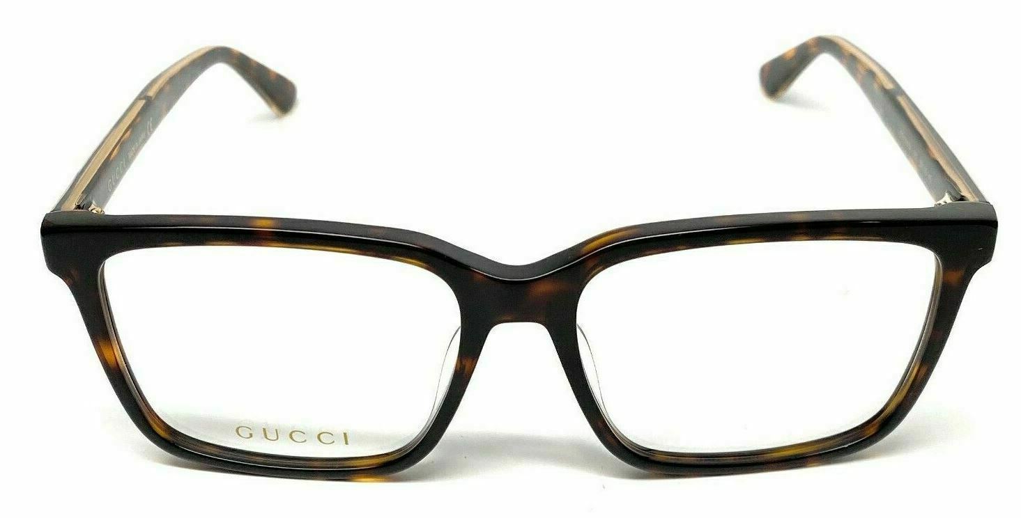 Gucci GG 0385 OA 002 Havana Eyeglasses - Premium Designer Sunglasses for Women & Men, UV Protection, Fashionable Square Frame | Perfect for Outdoor Activities, Travel & Everyday Style