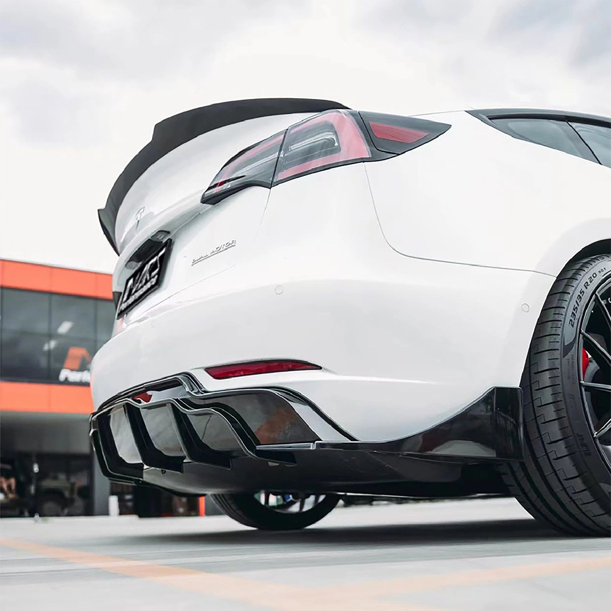 Tesla Model 3 Body Kit (9 Pcs) - ABS Sport Upgrade for Style & Performance - Compatible with 2017-2023 Models - Enhance Your Car's Aerodynamics & Appearance for Street Racing & Car Shows