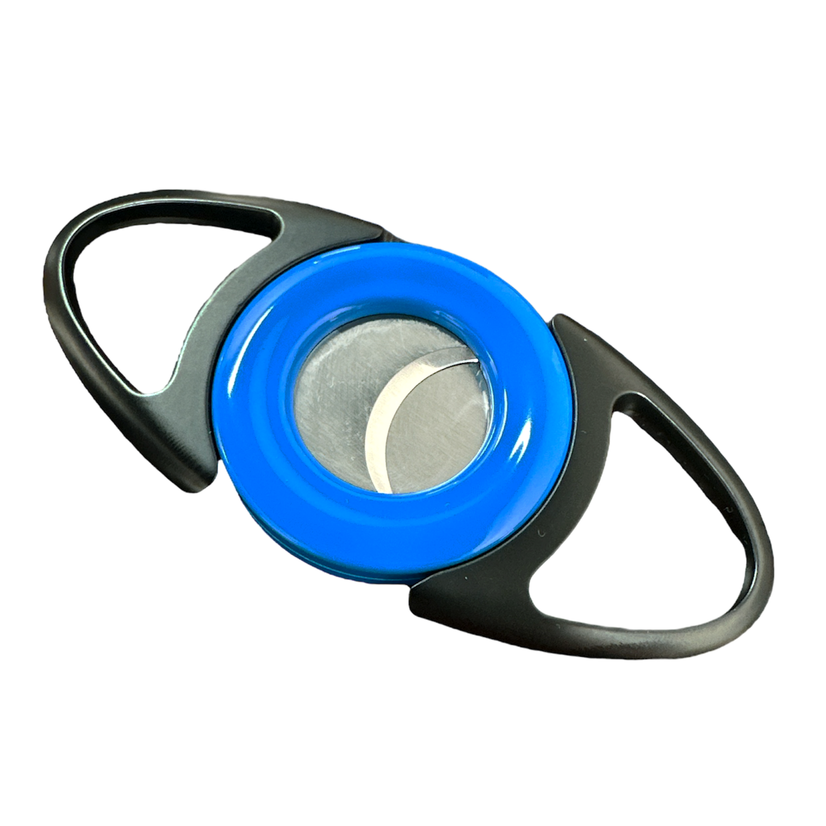 Premium Visol Bullseye Blue Double Guillotine Cigar Cutter - Sharp Stainless Steel Blades for Perfect Cut - Ideal for Cigar Enthusiasts & Gifts - Perfect for Home, Office, and Outdoor Use