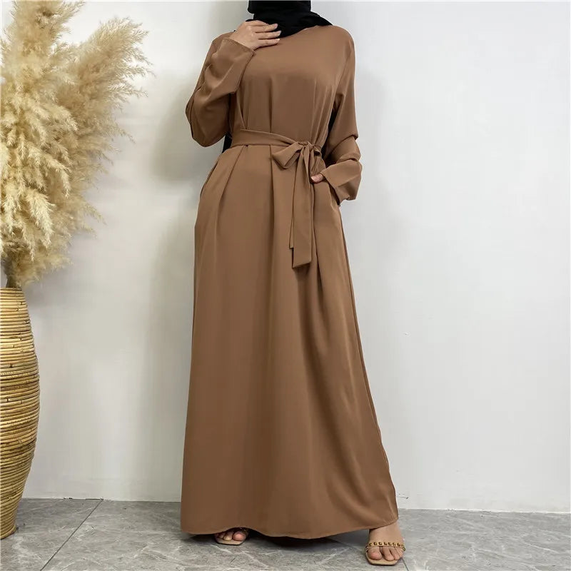 Elegant Modest Robe Abaya for Women - Islamic Prayer Dress, Eid Outfit & Daily Wear - Perfect for Mosque, Home & Special Occasions