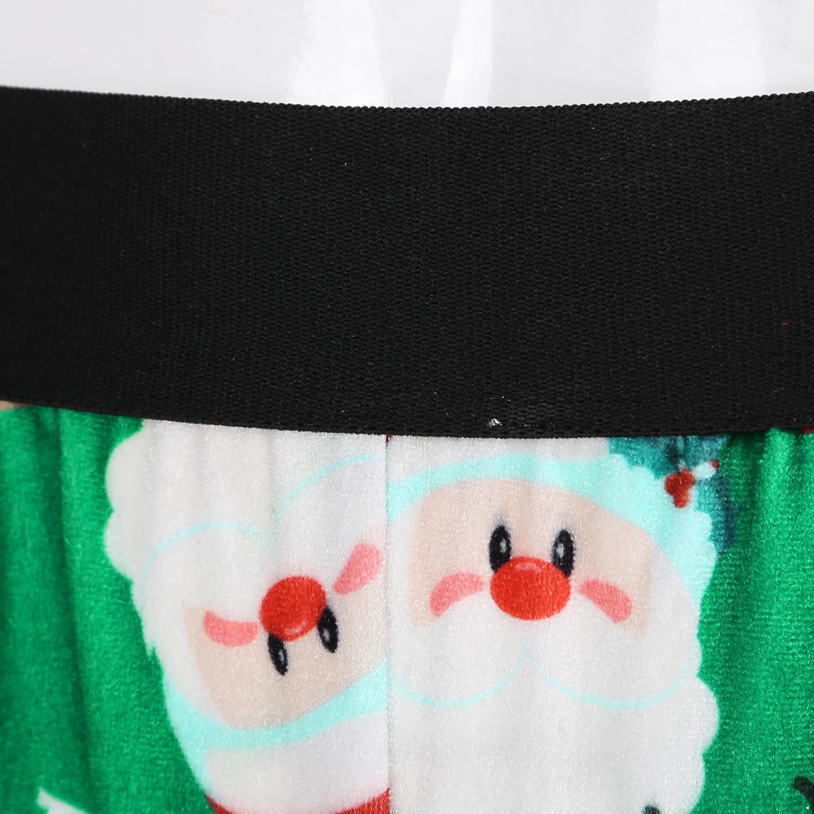 FEESHOW Men's Christmas Holiday Santa Claus Boxer Shorts - Festive Underwear for Xmas Parties & Gifts