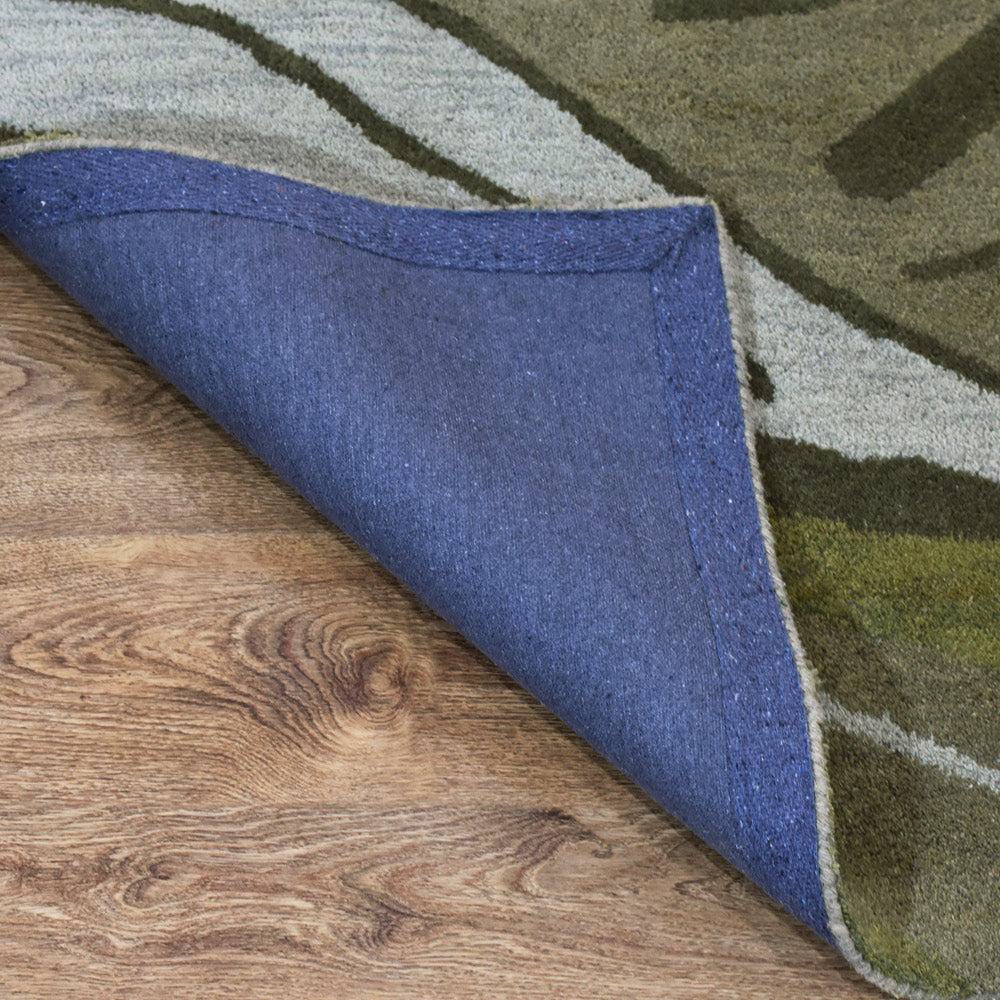 Solstice Hand Tufted Rug - Soft Bohemian Area Rug for Living Room, Bedroom - Premium Wool Carpet for Home Decor