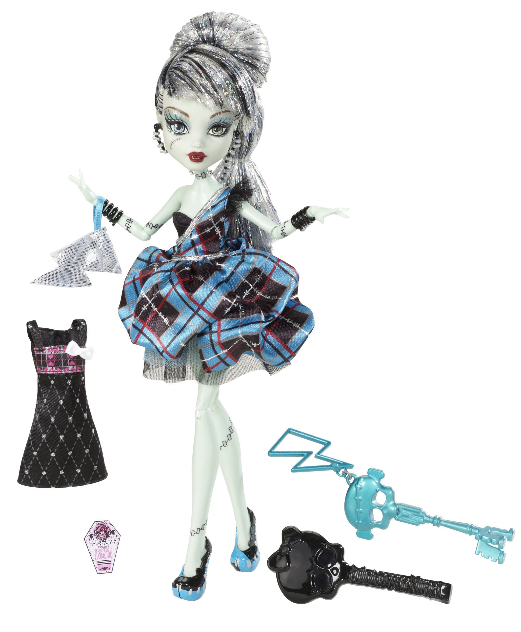 Monster High Sweet 1600 Frankie Stein Doll - Collectible Fashion Doll for Kids & Collectors | Birthday Gift, Party Decoration, Halloween Costume Inspiration