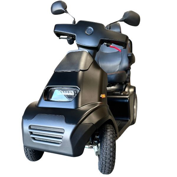 AFIKIM Afiscooter S 4 Wheel Mobility Scooter for Adults - Electric Powered Disability Scooter with Comfortable Seat & Long Battery Life - Perfect for Shopping, Travel & Outdoor Activities