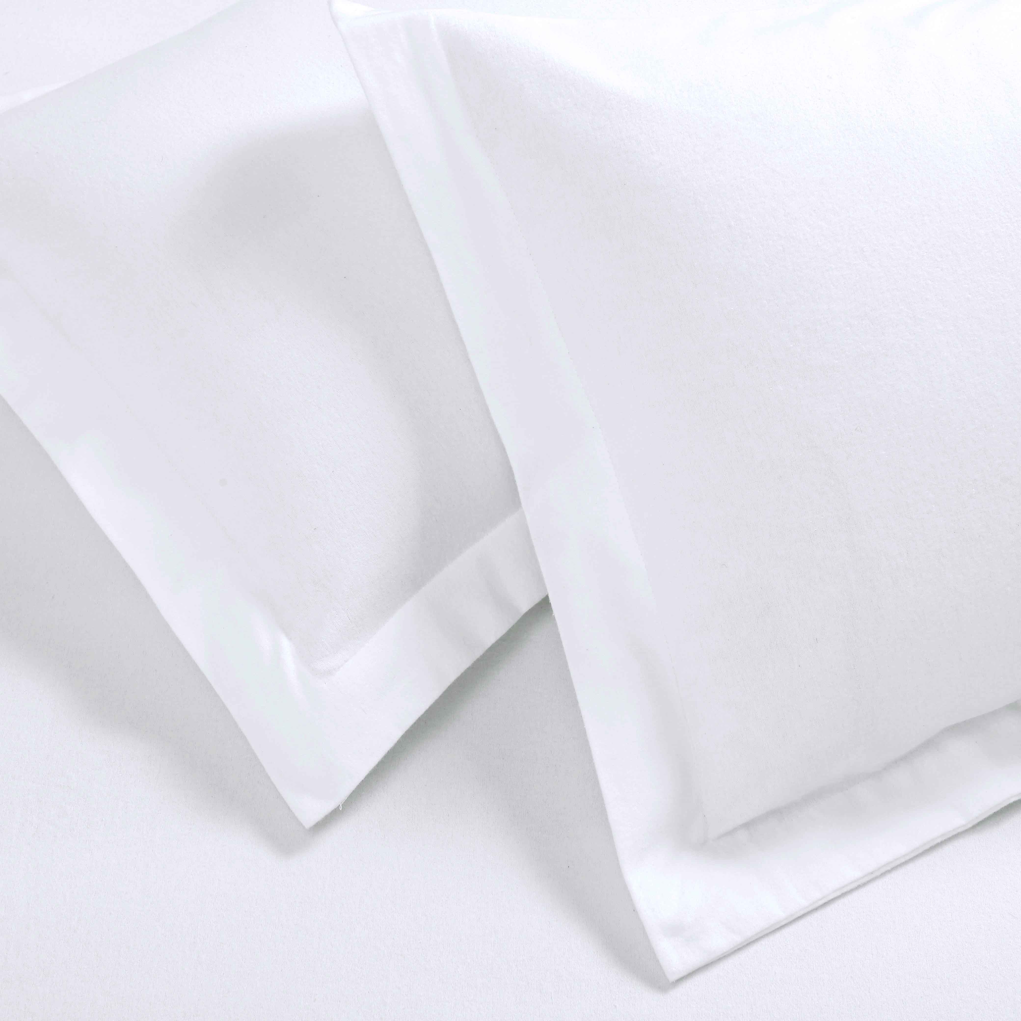 Premium Rome Flannel Cotton Solid Brushed Duvet Cover Set - Soft & Cozy Queen/King Size Bedding for Winter - Perfect for Cold Weather & Cozy Bedroom Decor
