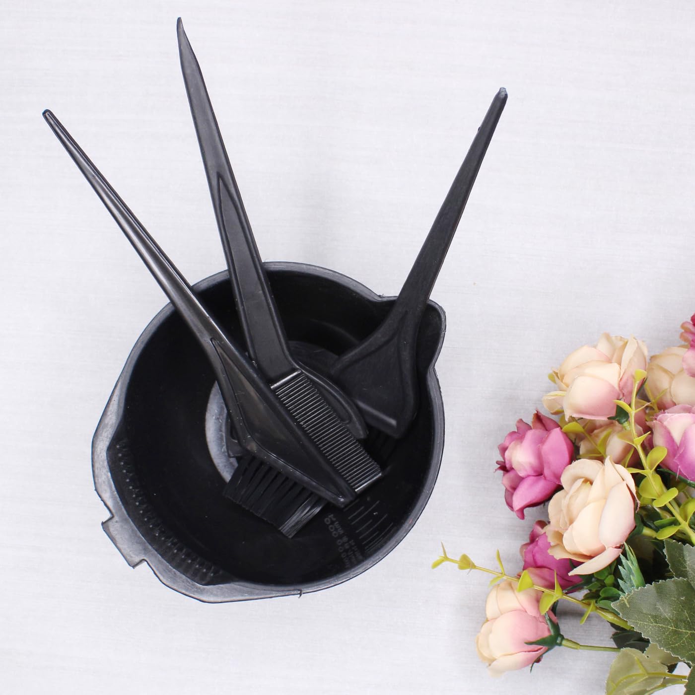 AASA Professional Hair Dye Mixing Bowl and Brush Set - 30g Capacity, 4-Piece Hair Coloring Kit for Salon & Home Use - Perfect for DIY Hair Coloring, Highlights, and Root Touch-Ups