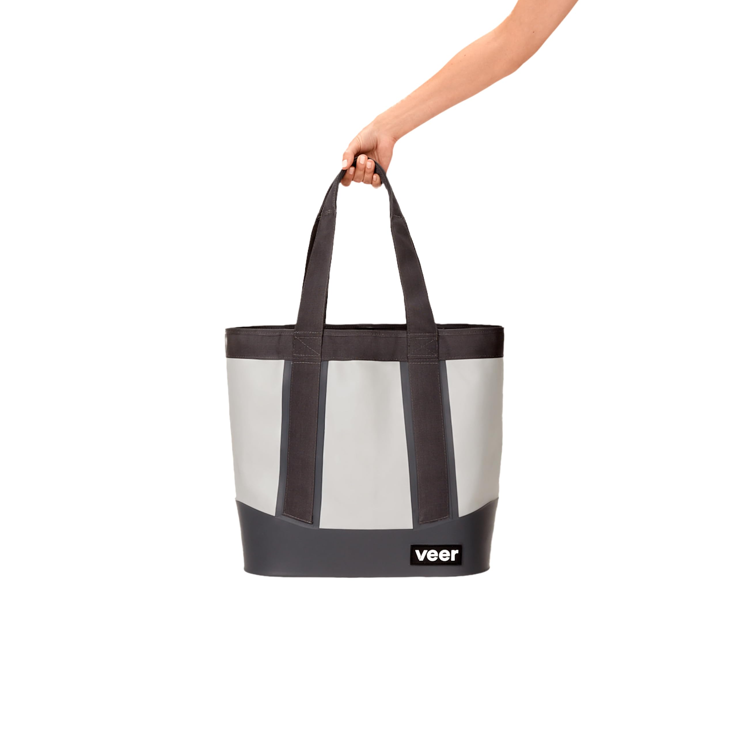 **Veer Tote - Waterproof & Durable All-Purpose Tote Bag for Beach, Hiking & Sports | 100 lbs Capacity with Water-Resistant Compartment | Perfect for Travel, Gym & Outdoor Adventures**
