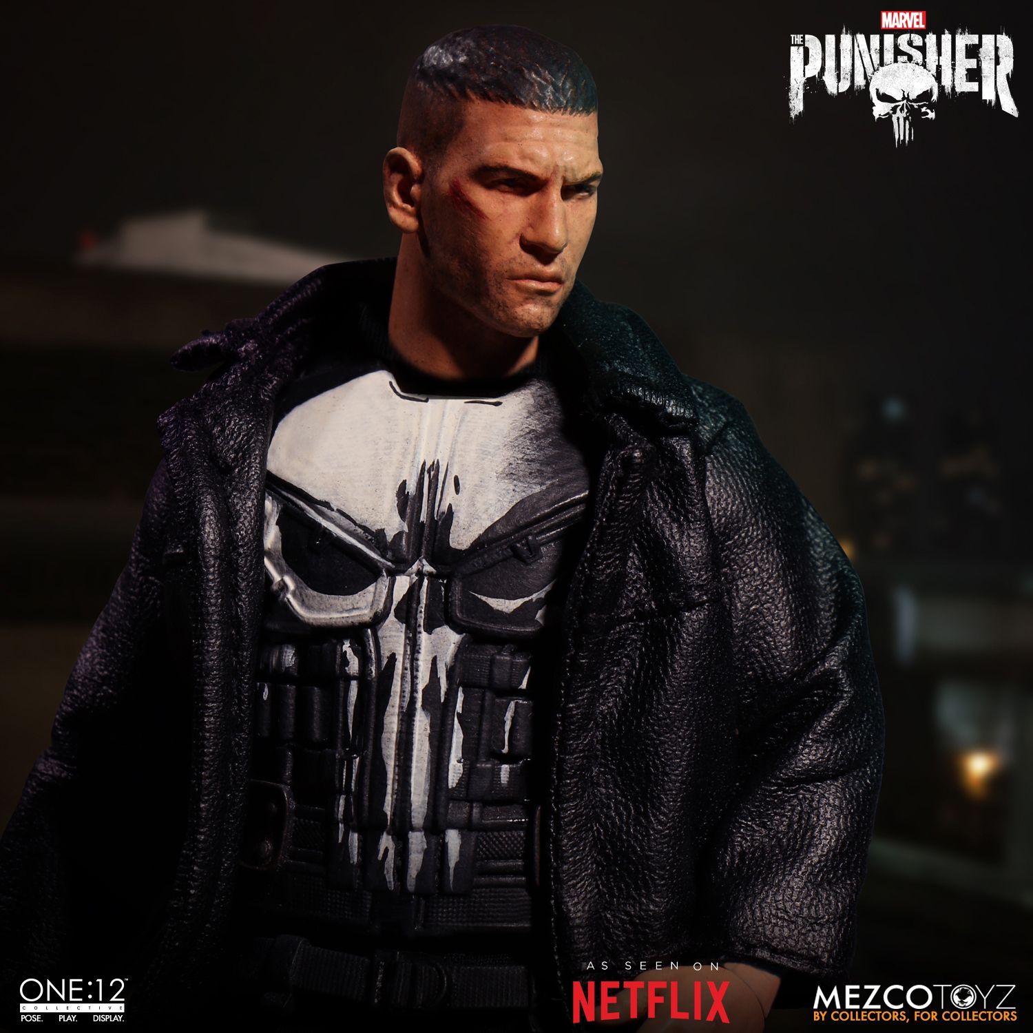 Mezco Toyz One:12 Collective Marvel Comics Punisher 1/12 Scale 6