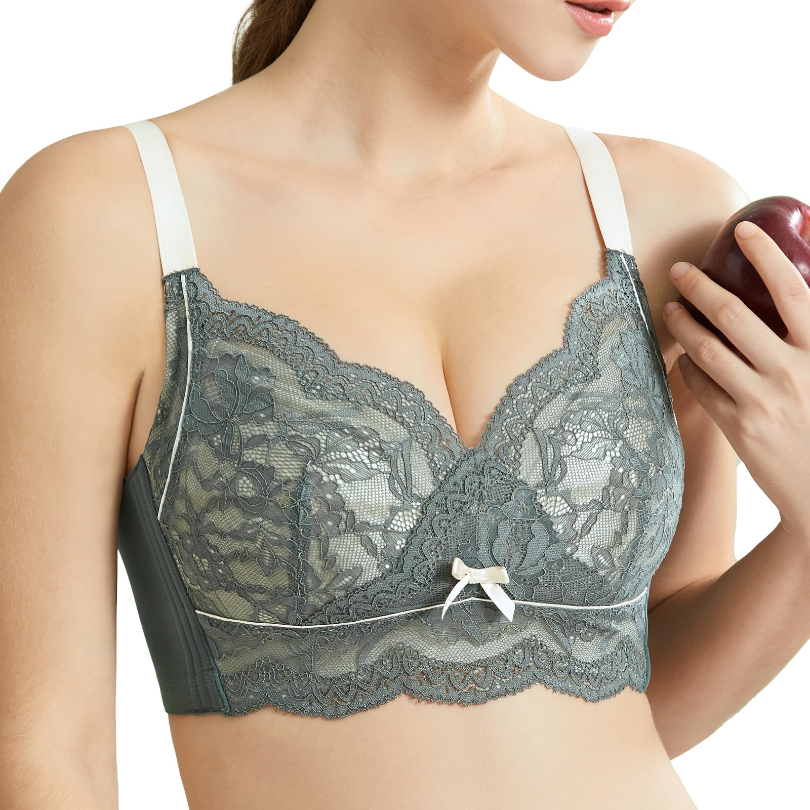 Baetty Wireless Bras for Women - No Underwire, Unpadded Full Coverage Comfort Bra 4548 | Perfect for Everyday Wear, Yoga & Lounge