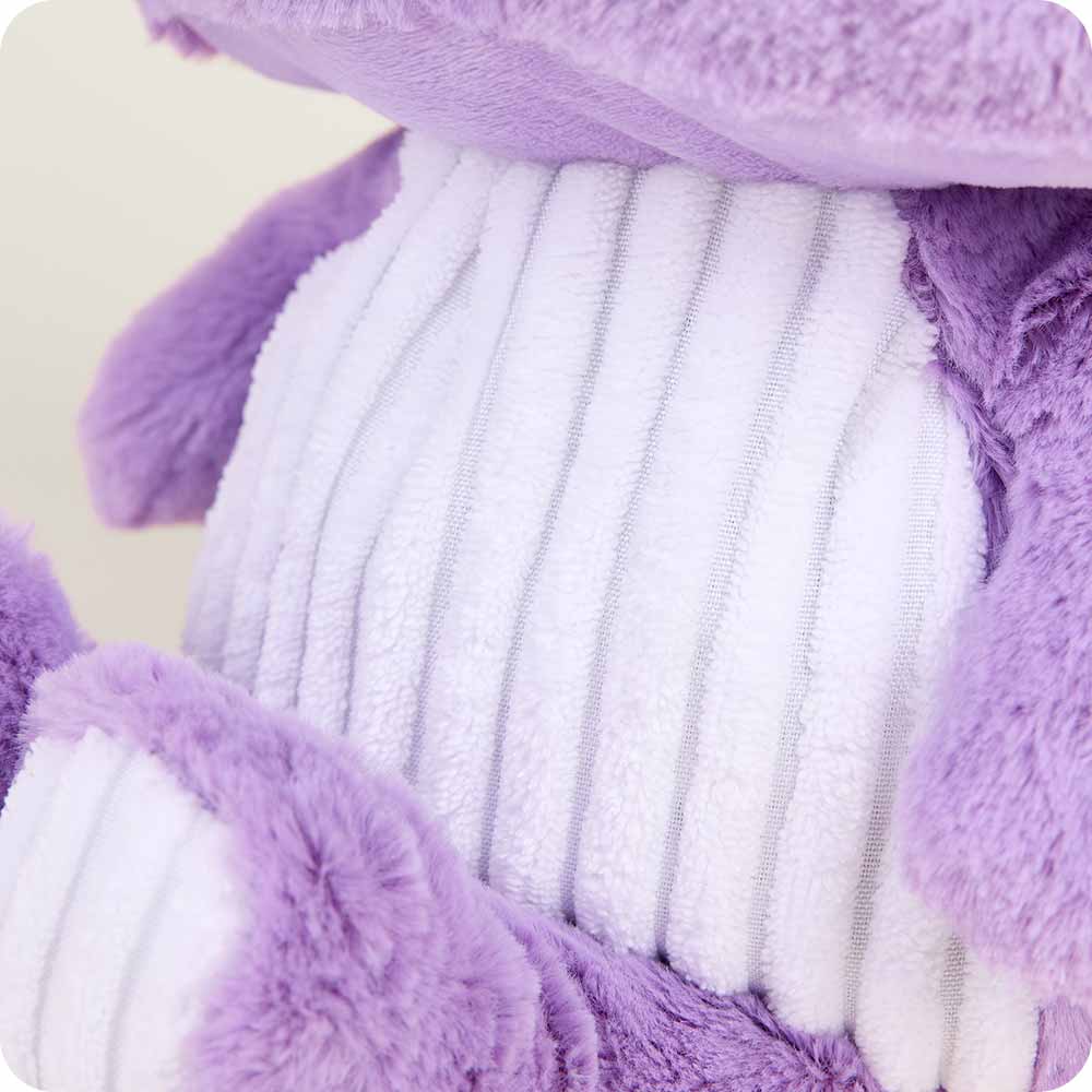 Purple Mushroom Warmies - Soft Plush Heating Pad for Kids & Adults - Microwaveable Warmable Stuffed Animal for Stress Relief & Comfort - Perfect for Relaxation, Sleep Aid, and Cold Weather Warmth