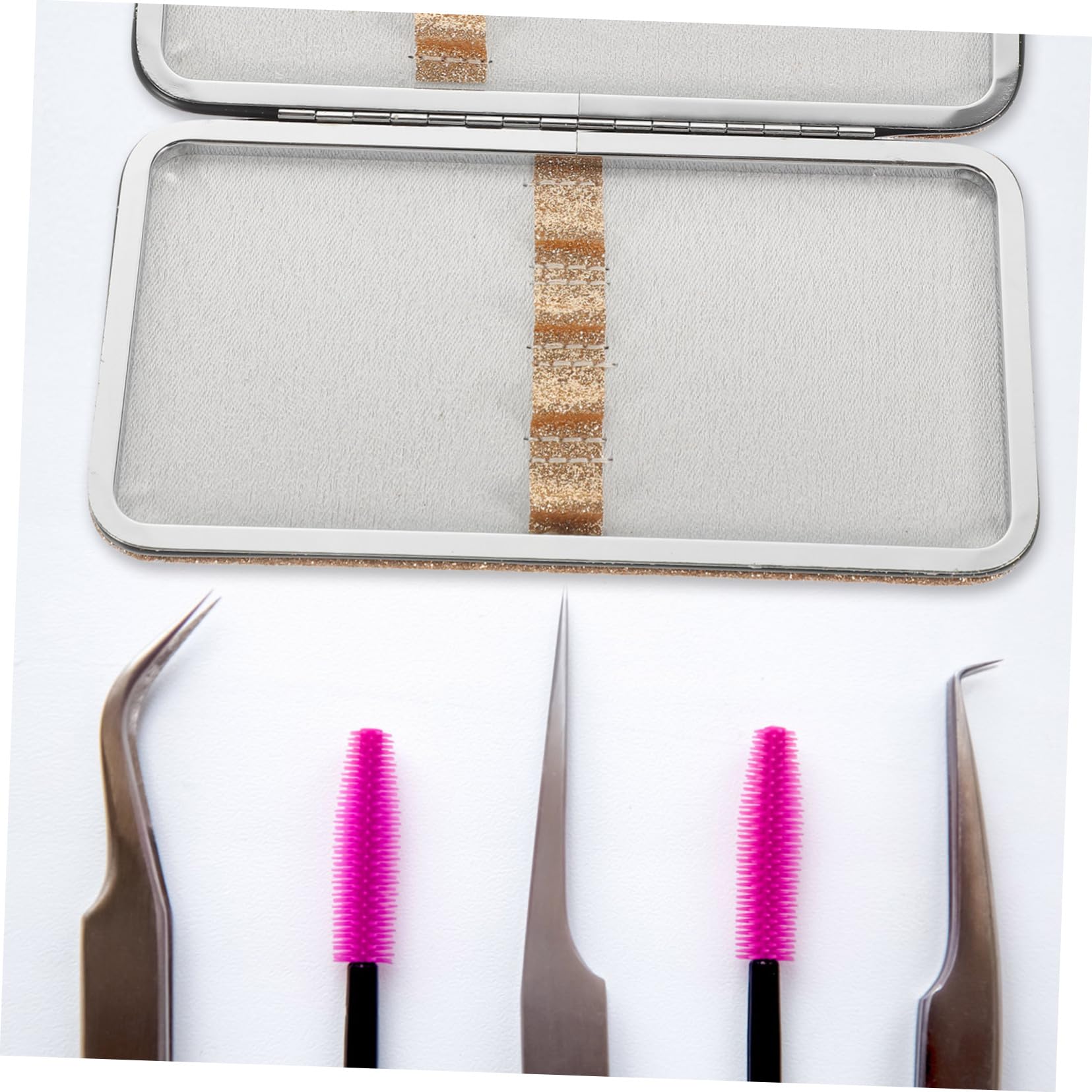 Elegant Eyelash Tweezer Carrying Case - Compact Travel Lash Tweezer Holder for Makeup Artists & Professionals | Perfect for Salon, Home Use & On-the-Go Beauty Essentials