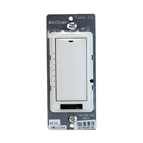 Wattstopper LMDM-101-I 24V DC 5mA 1-Button Dimmer Wall Switch in Ivory - Perfect for Home & Office Lighting Control