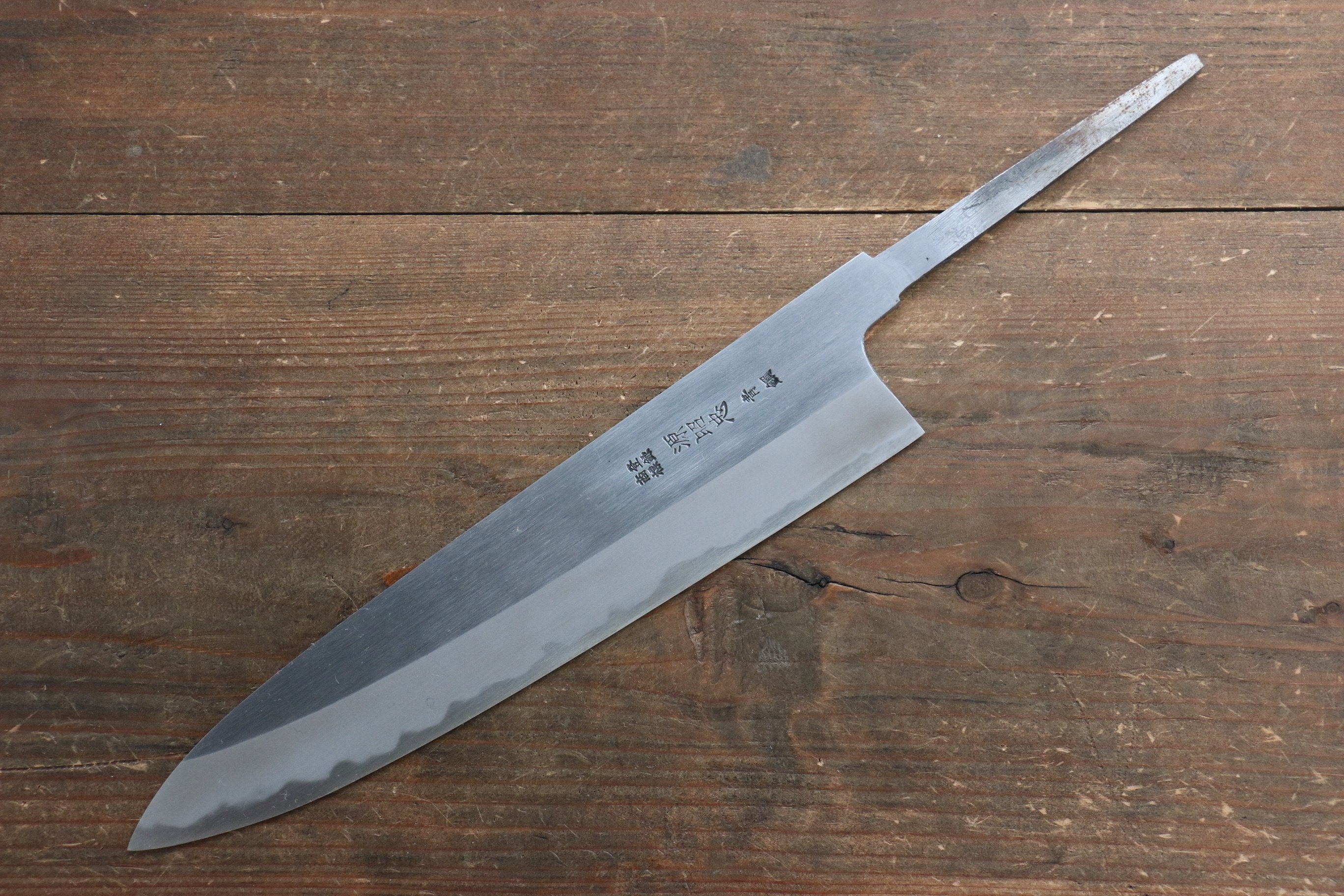 Premium Blue Steel No.2 Gyuto Chef Knife 240mm - Handcrafted Japanese Kitchen Knife for Professional Chefs & Home Cooking - Perfect for Slicing, Dicing & Precision Cutting