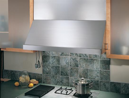 WP28M48SB Pro Style 48-Inch Stainless Steel Range Hood - 300 to 1650 CFM Internal/External Blower Options - Powerful Kitchen Ventilation for Home Chefs & Restaurants