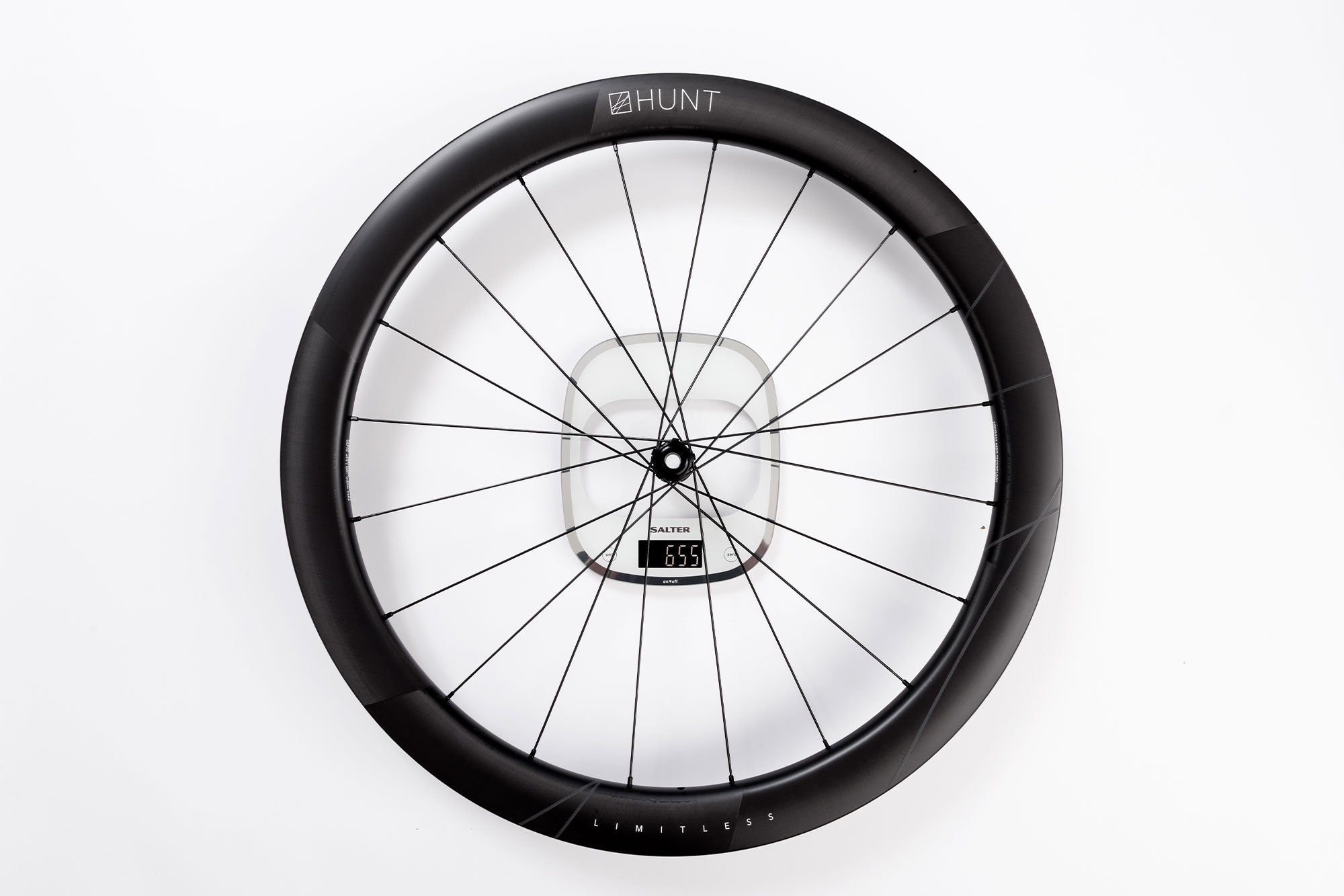 HUNT SUB50 Limitless Aero Disc Wheelset - Lightweight Carbon Road Bike Wheels for Speed & Performance | Perfect for Triathlon, Time Trials & Competitive Cycling